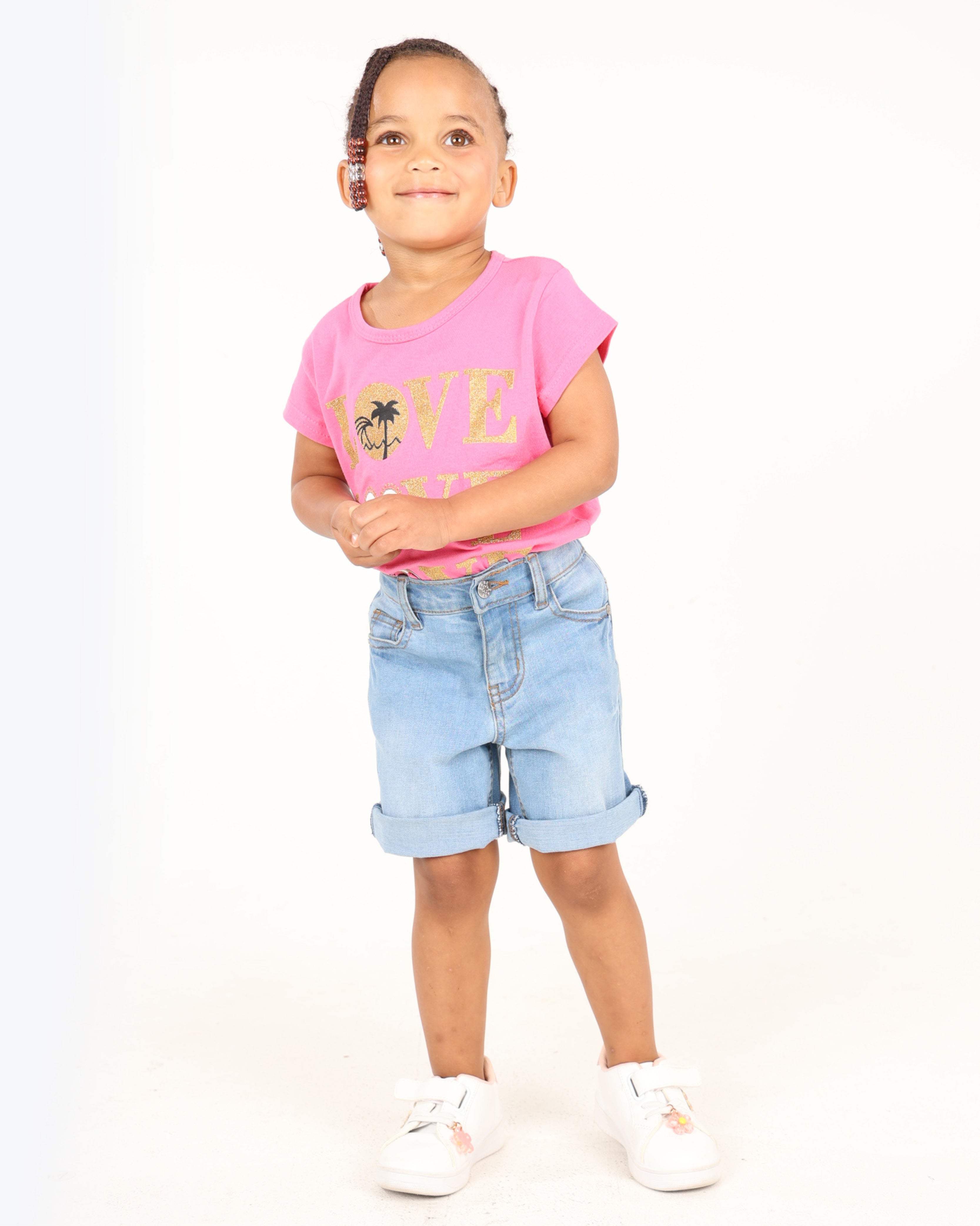 Turn Up Detail Bermuda Shorts