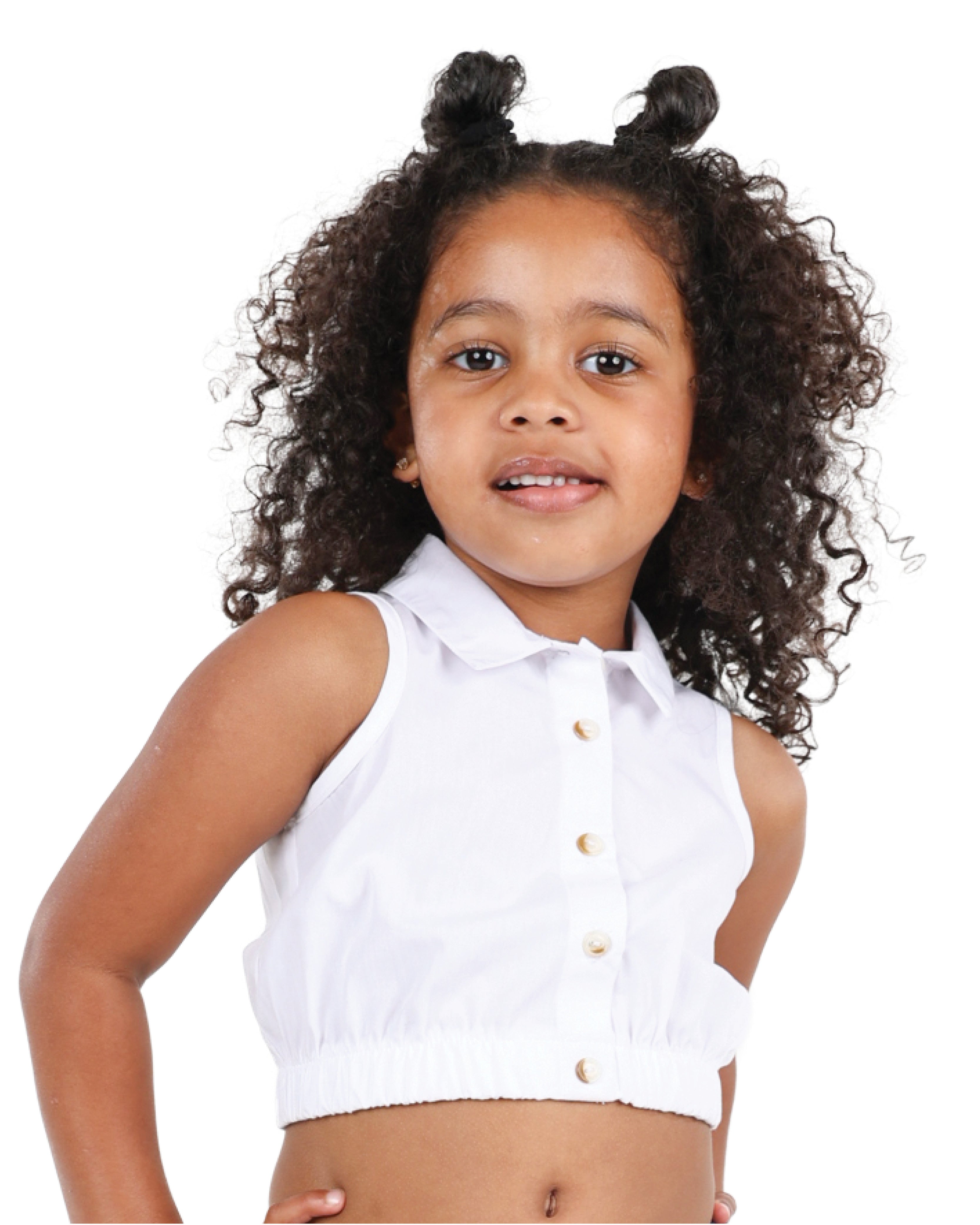 Elasticated Waist Sleeveless Blouse