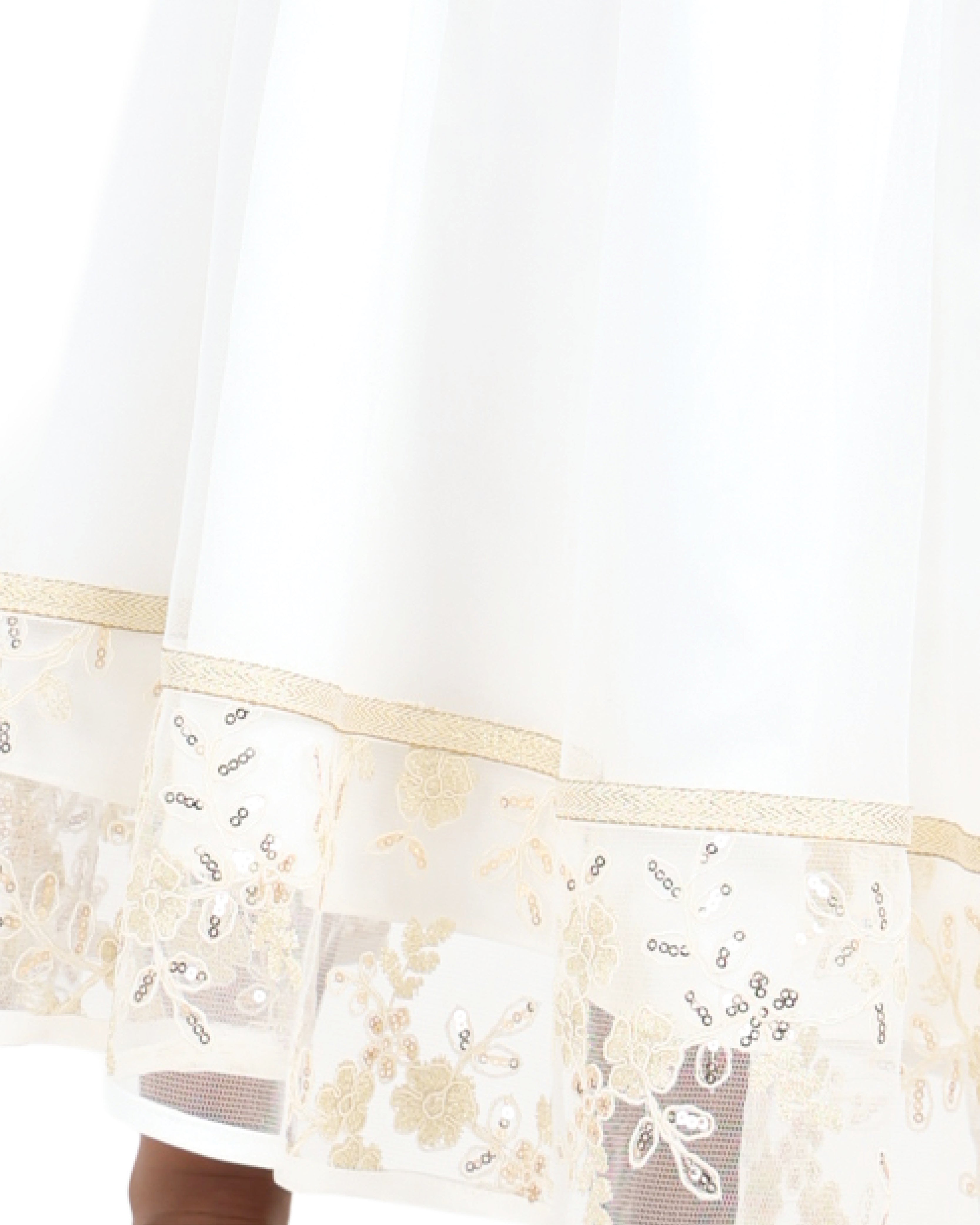 Lace Detail Sleeveless Party Dress