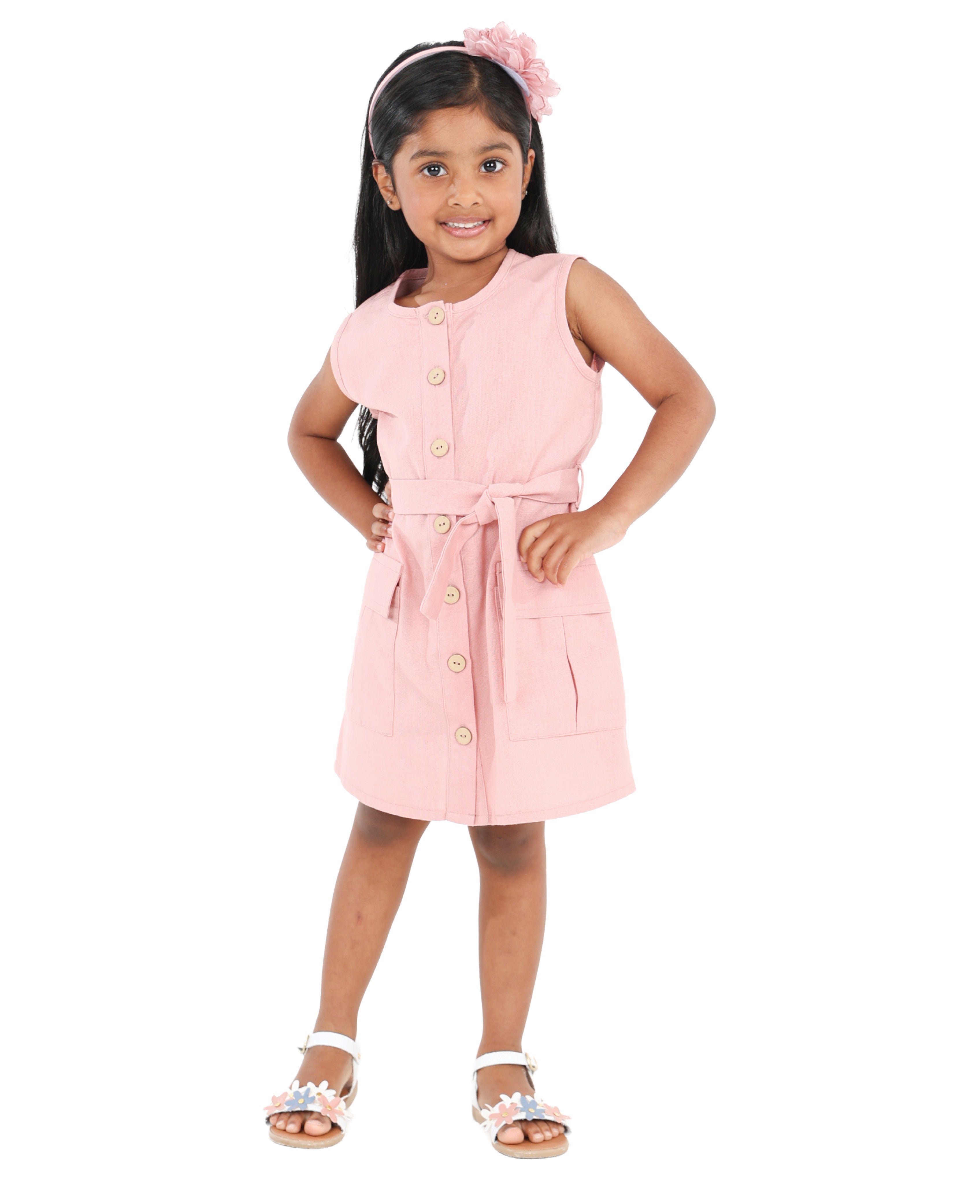 Sleeveless Cargo Dress