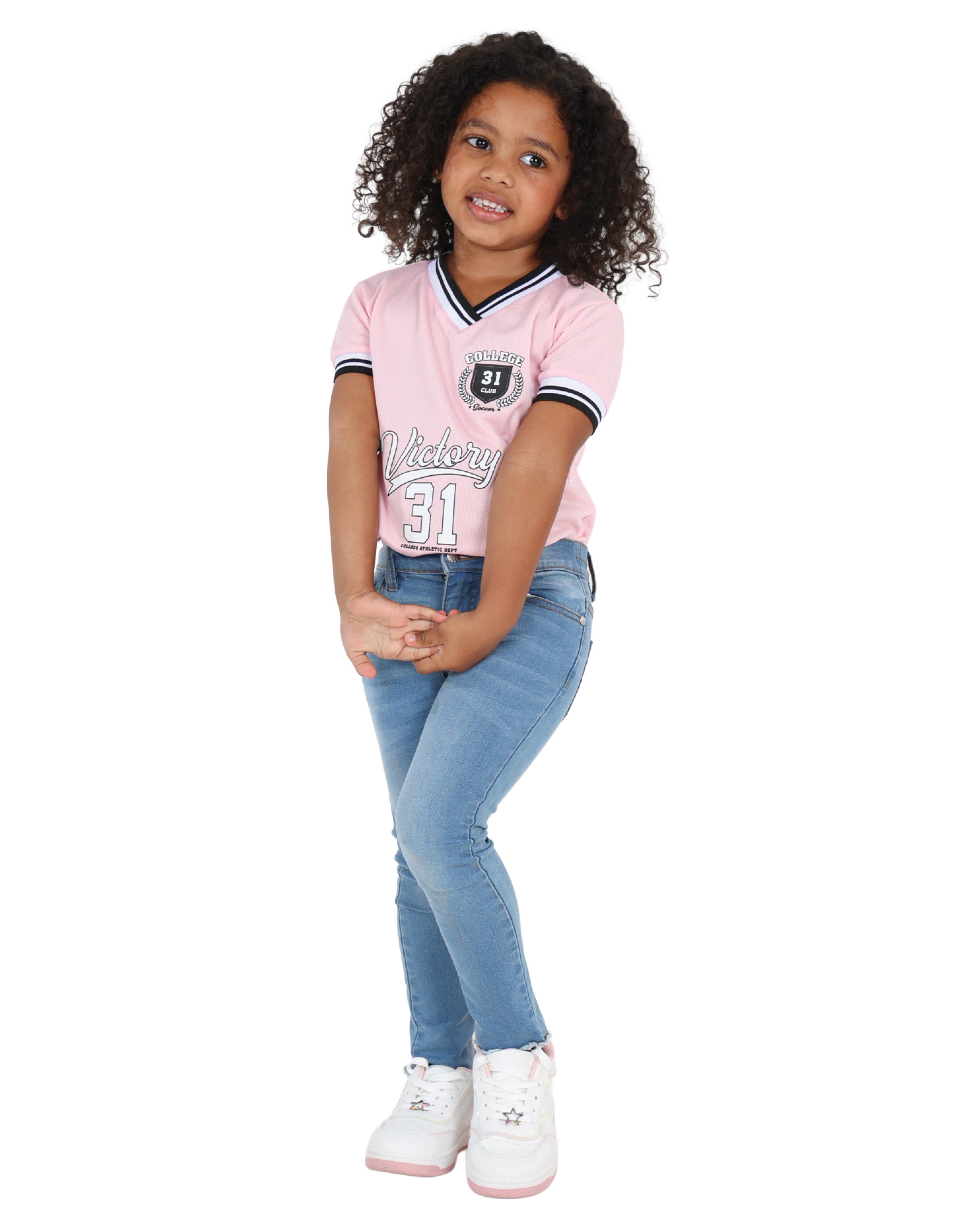 Short Sleeve College Football Style T-Shirt