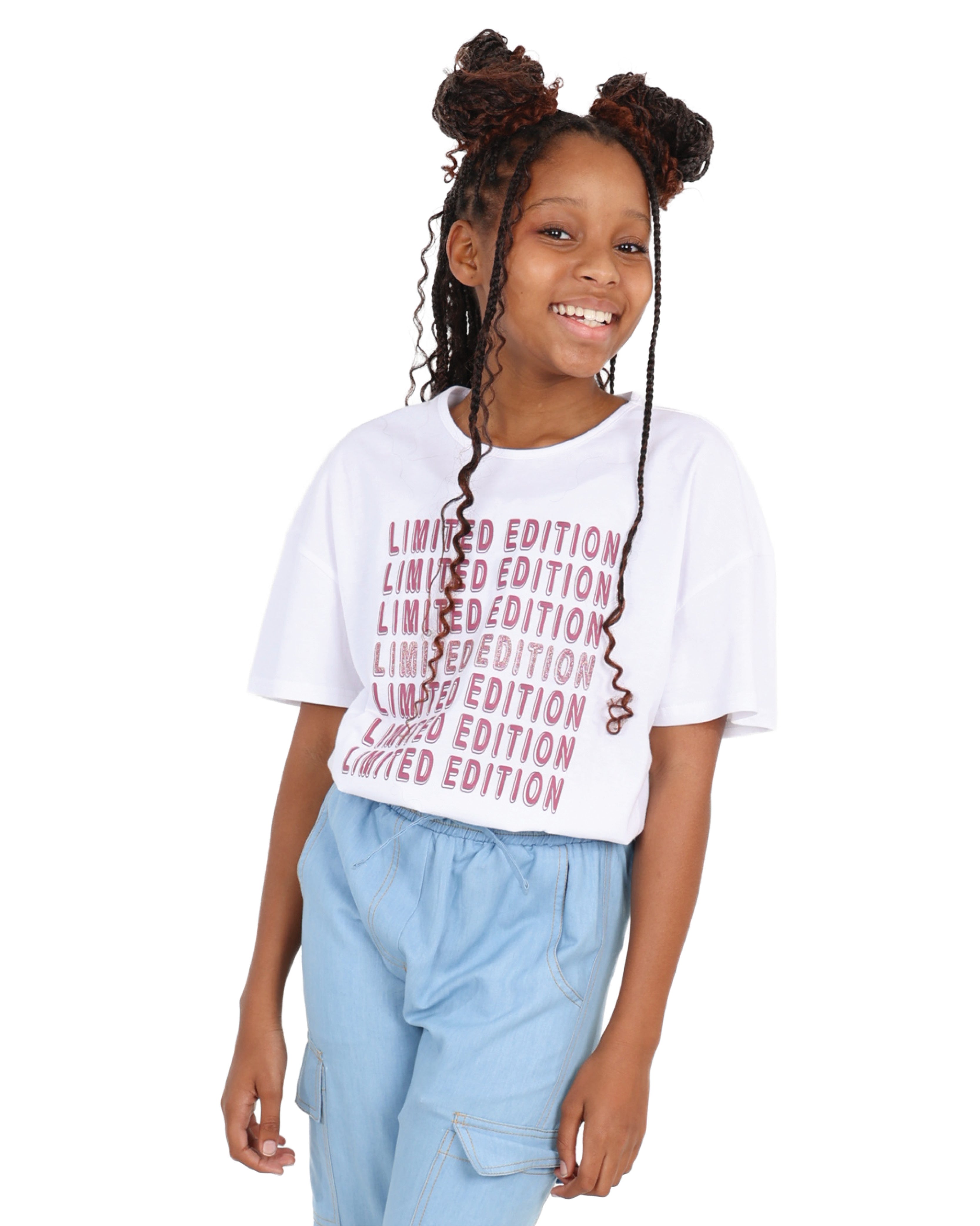 Oversized "Limited Edition" Short Sleeve T-Shirt
