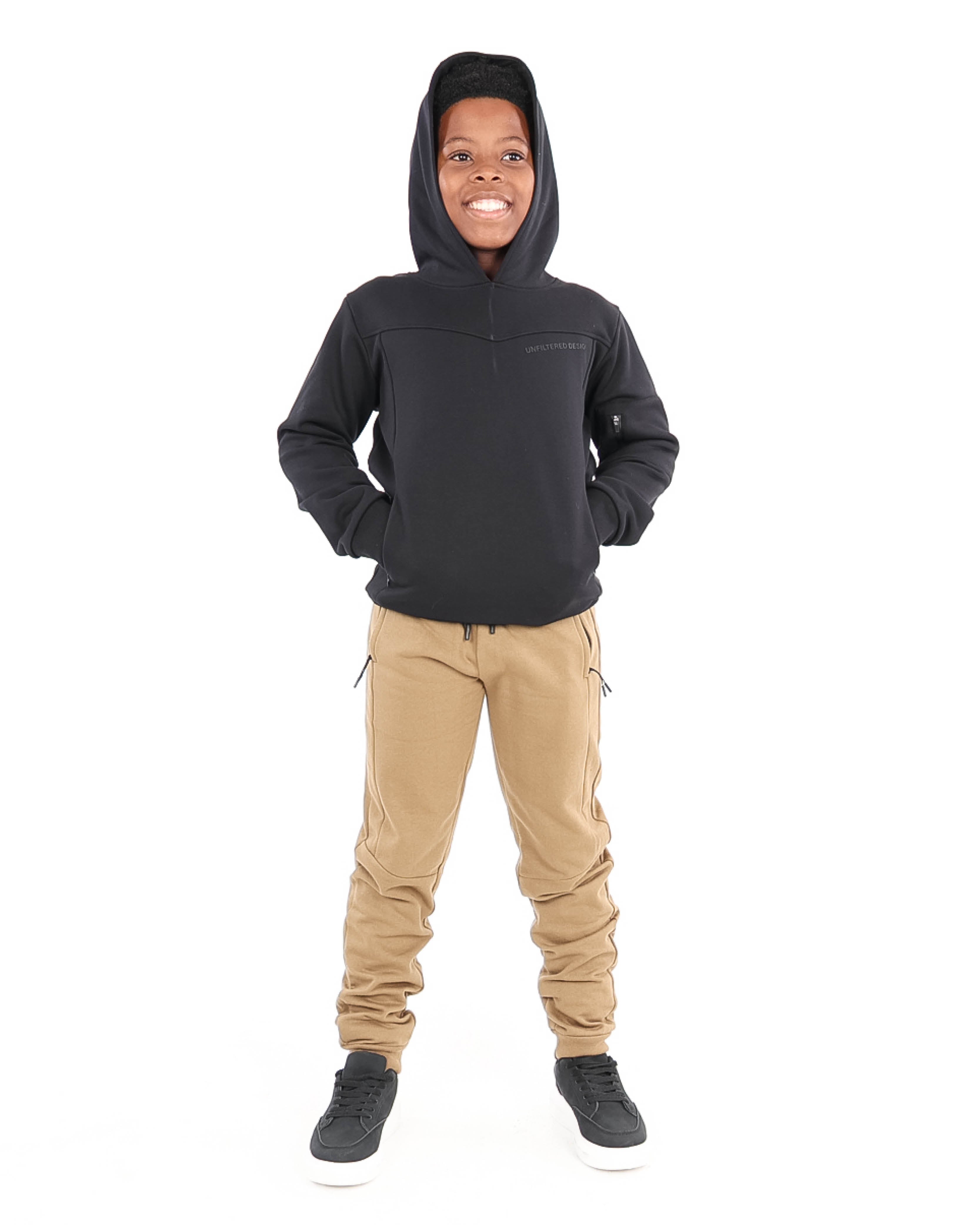 Zip Pocket Detail Hoodie