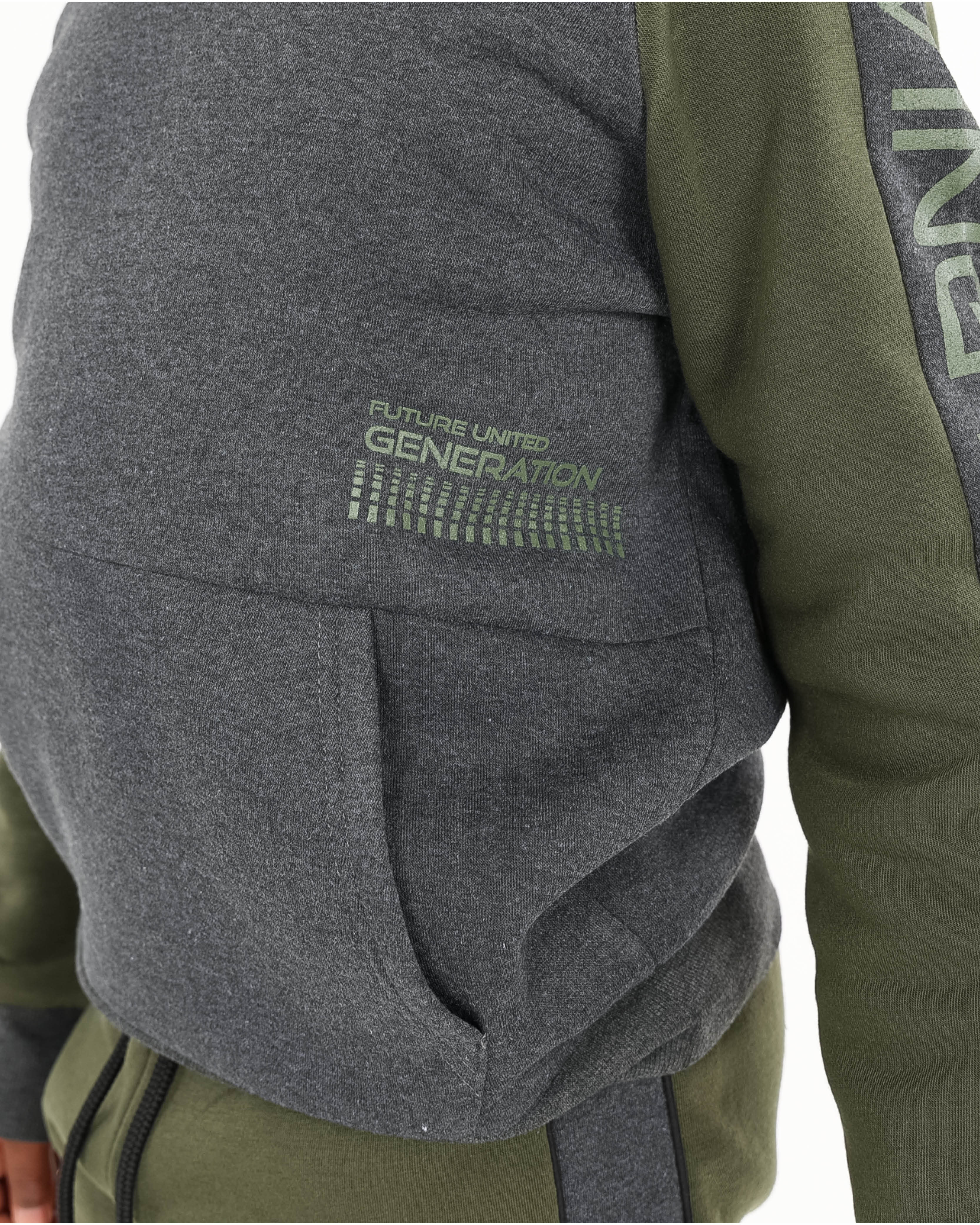 Moving Forward Colour Block Hoodie