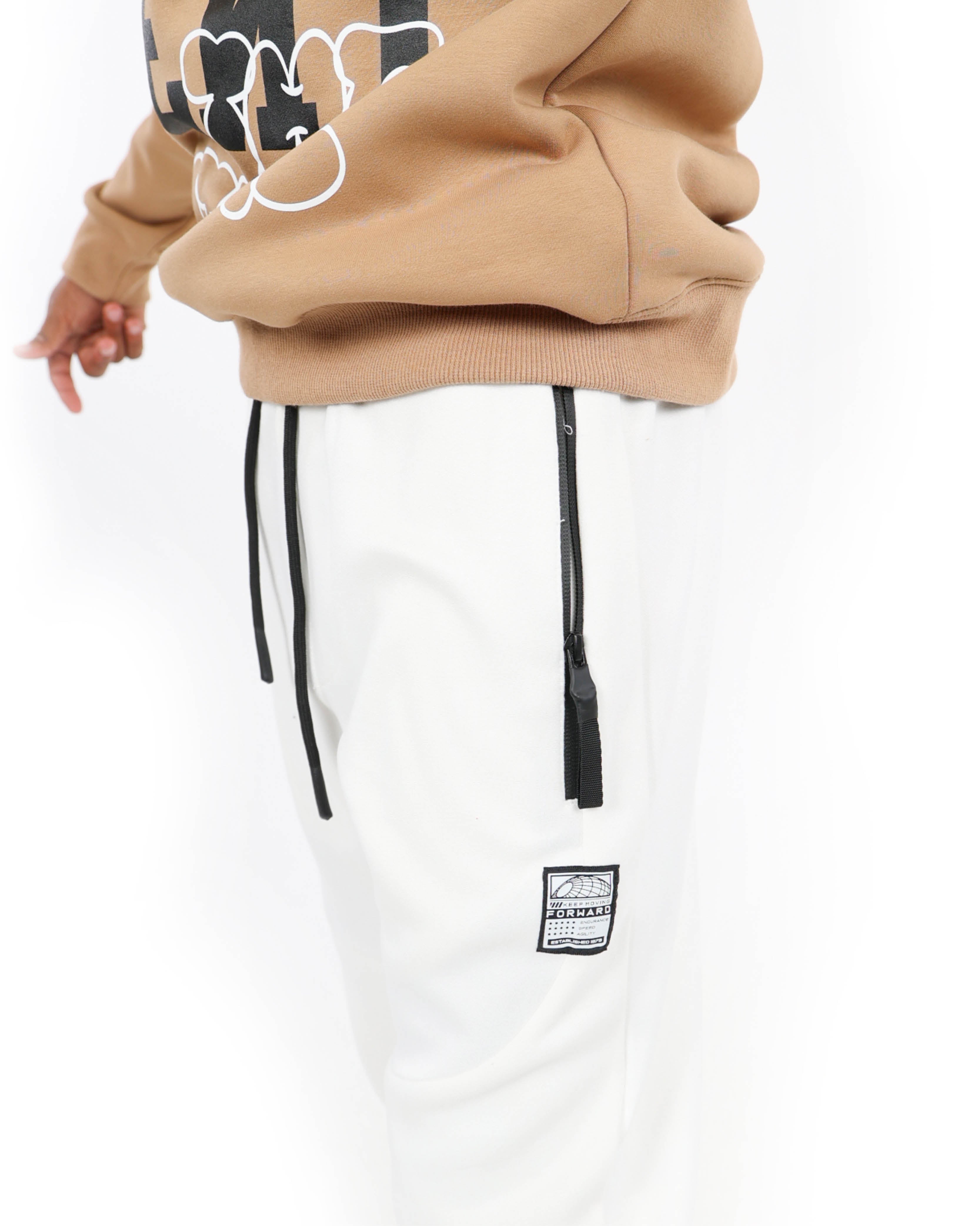 Zip Detail Active Pants