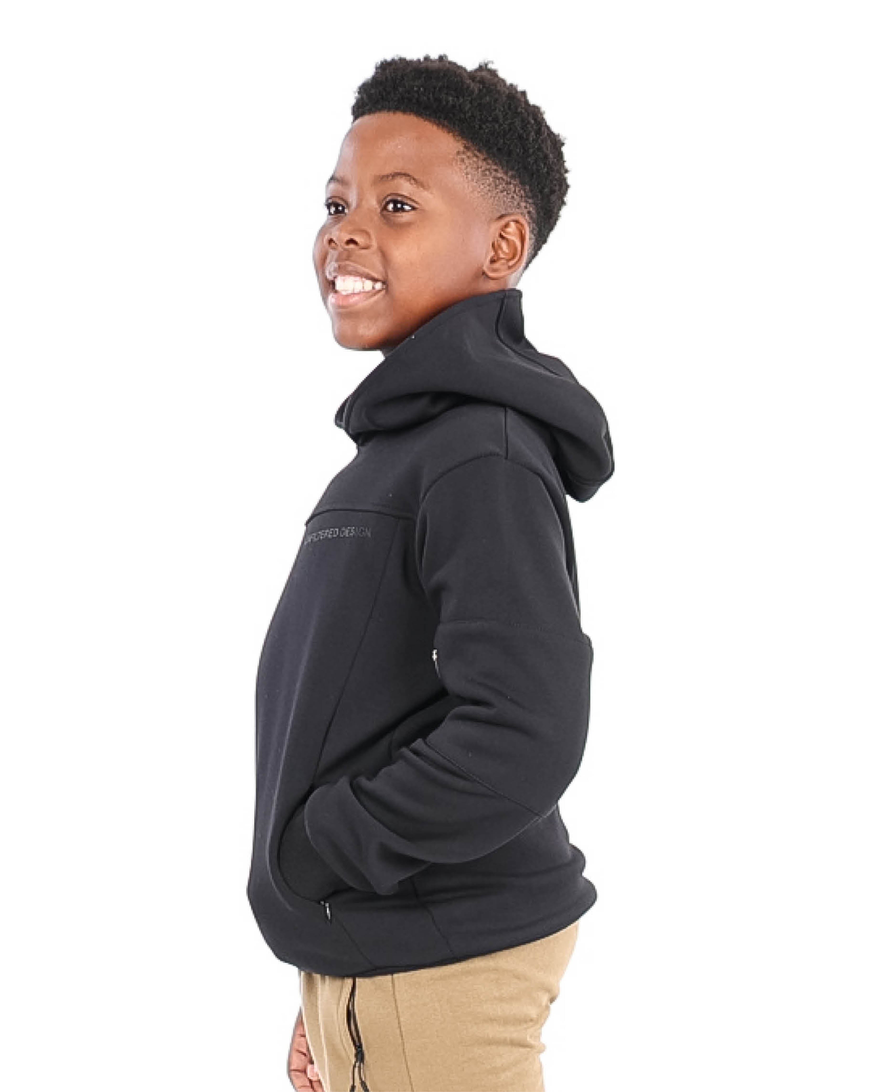 Zip Pocket Detail Hoodie
