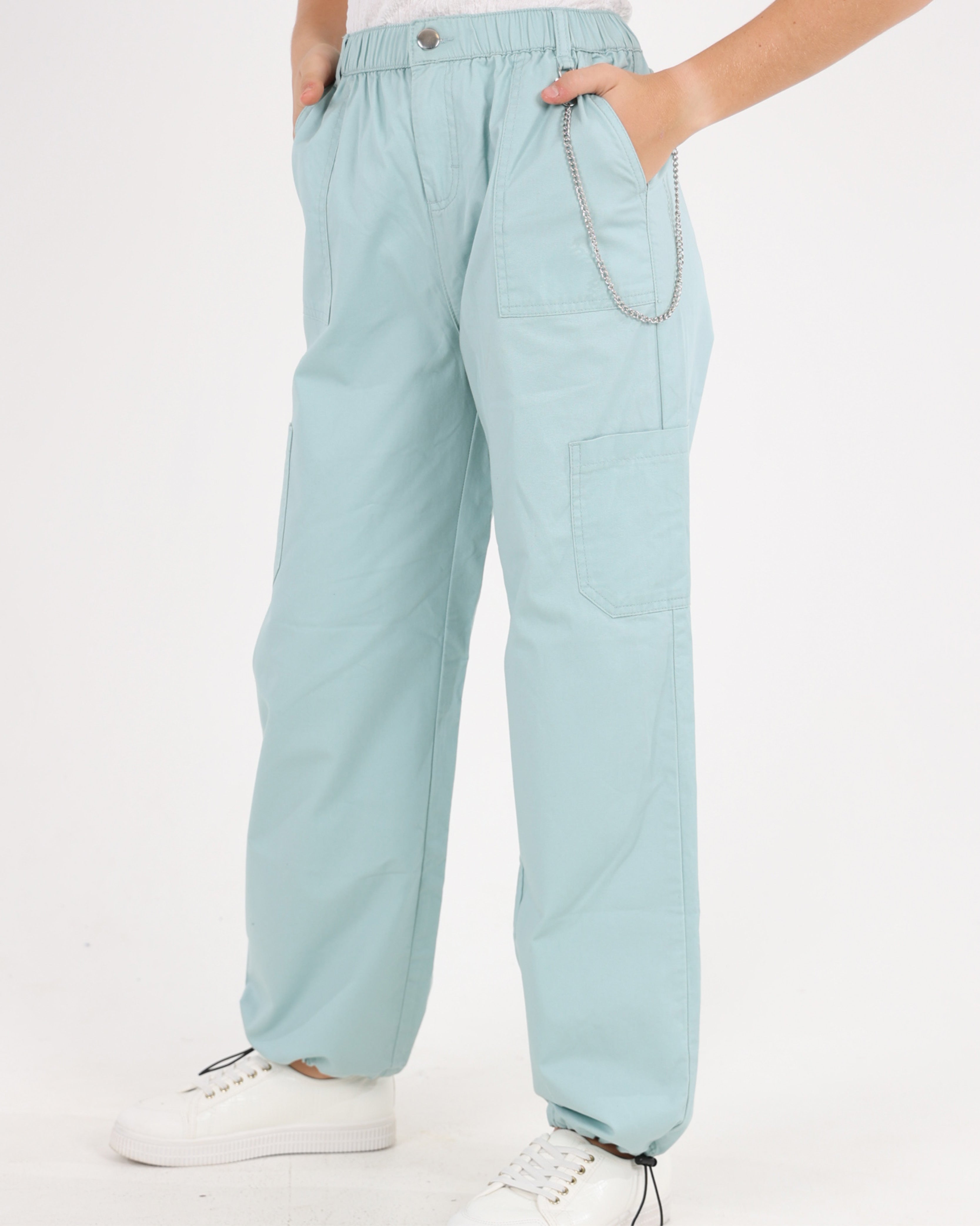 Chain Detail Mint Jogger