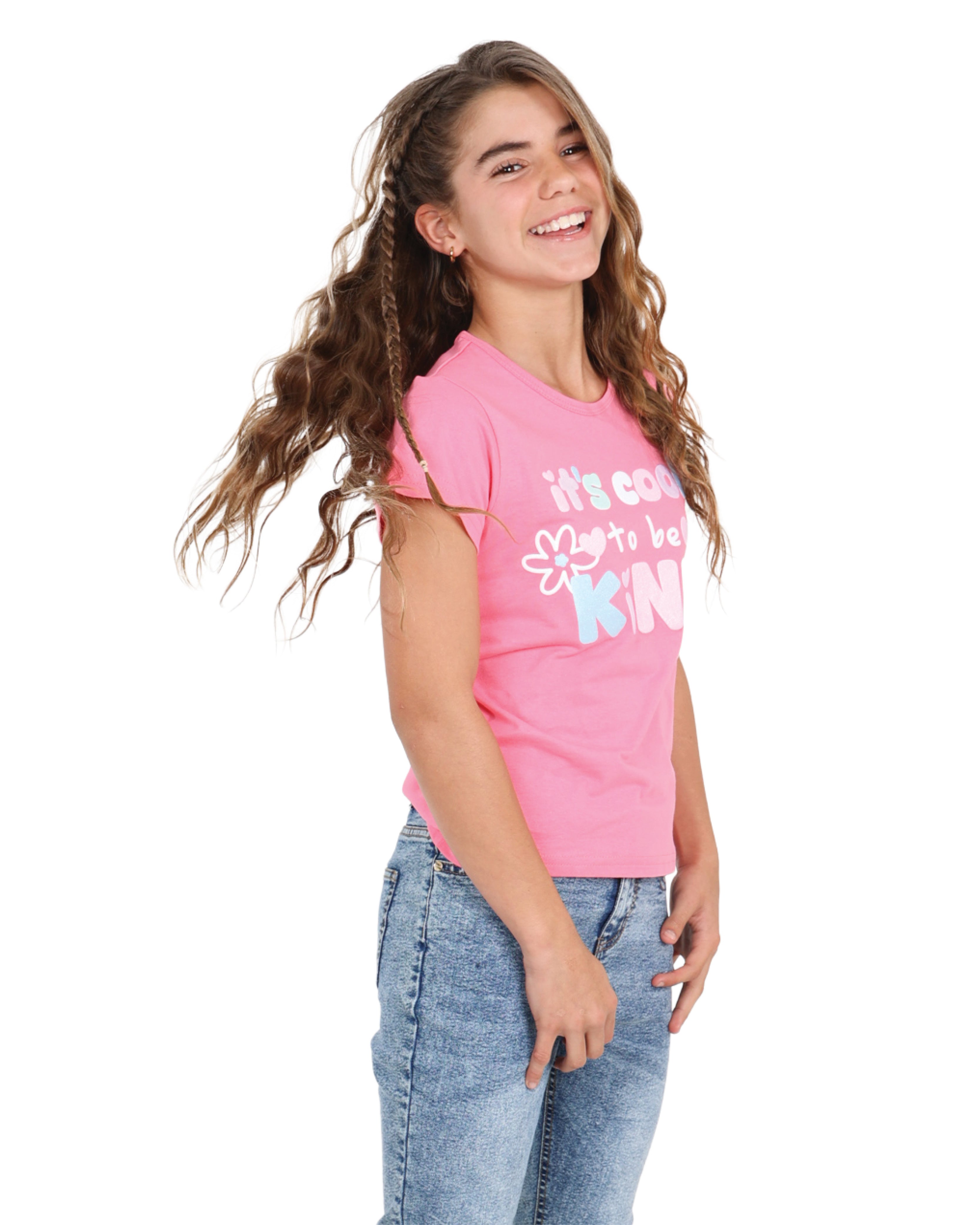 Short Sleeve "It's Cool To Be Kind" Graphic T-Shirt