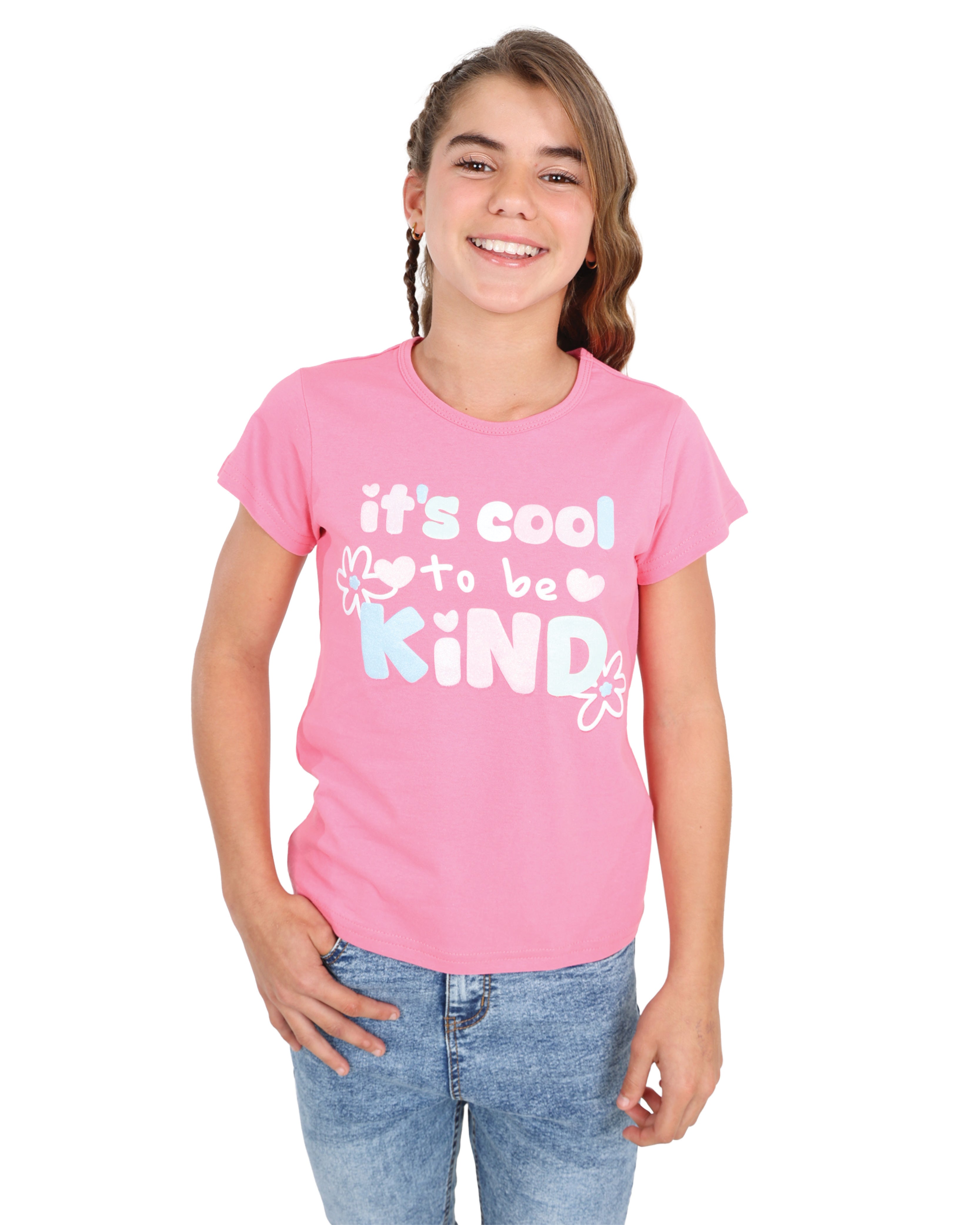 Short Sleeve "It's Cool To Be Kind" Graphic T-Shirt