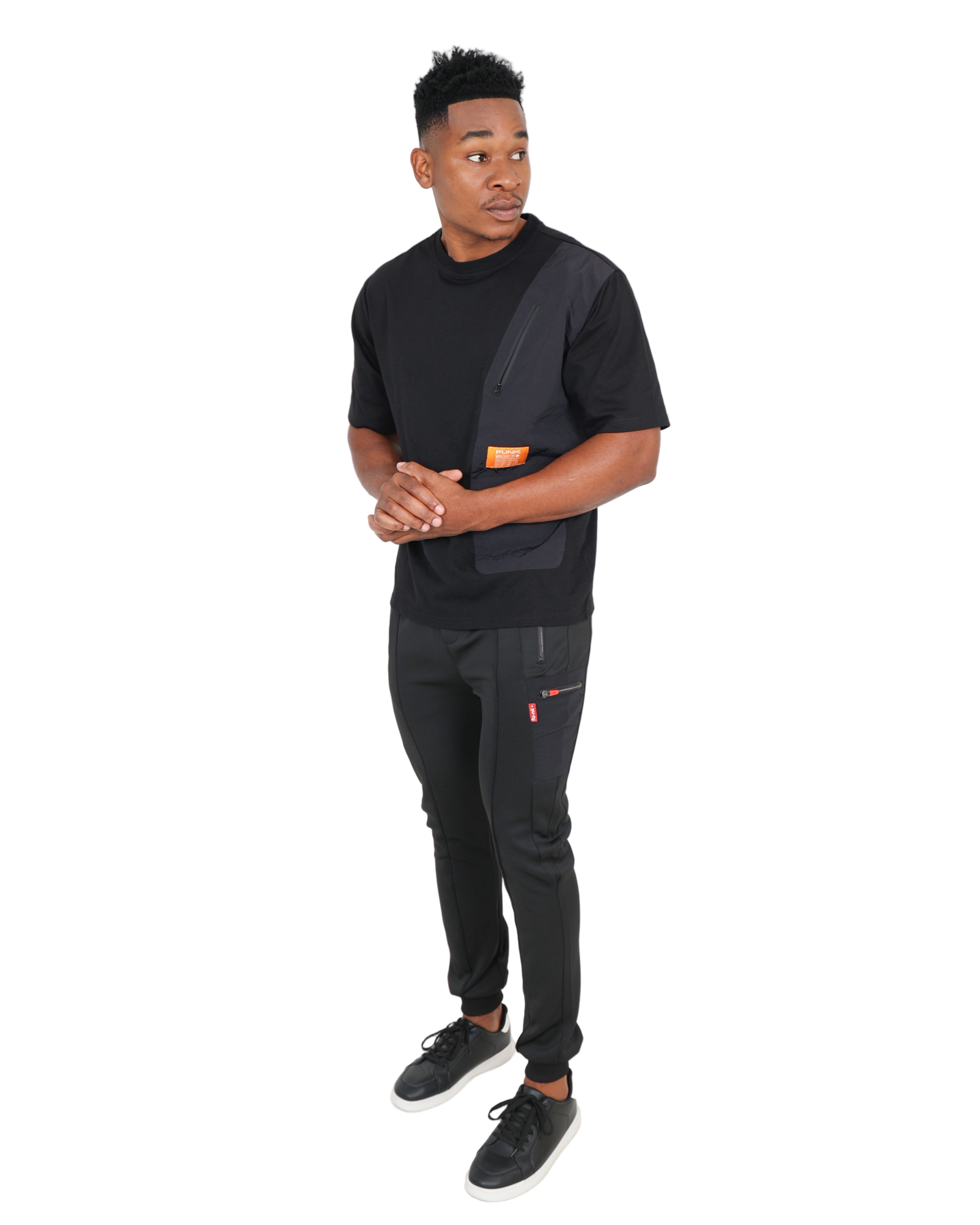 Funk Origin Panel Black Joggers
