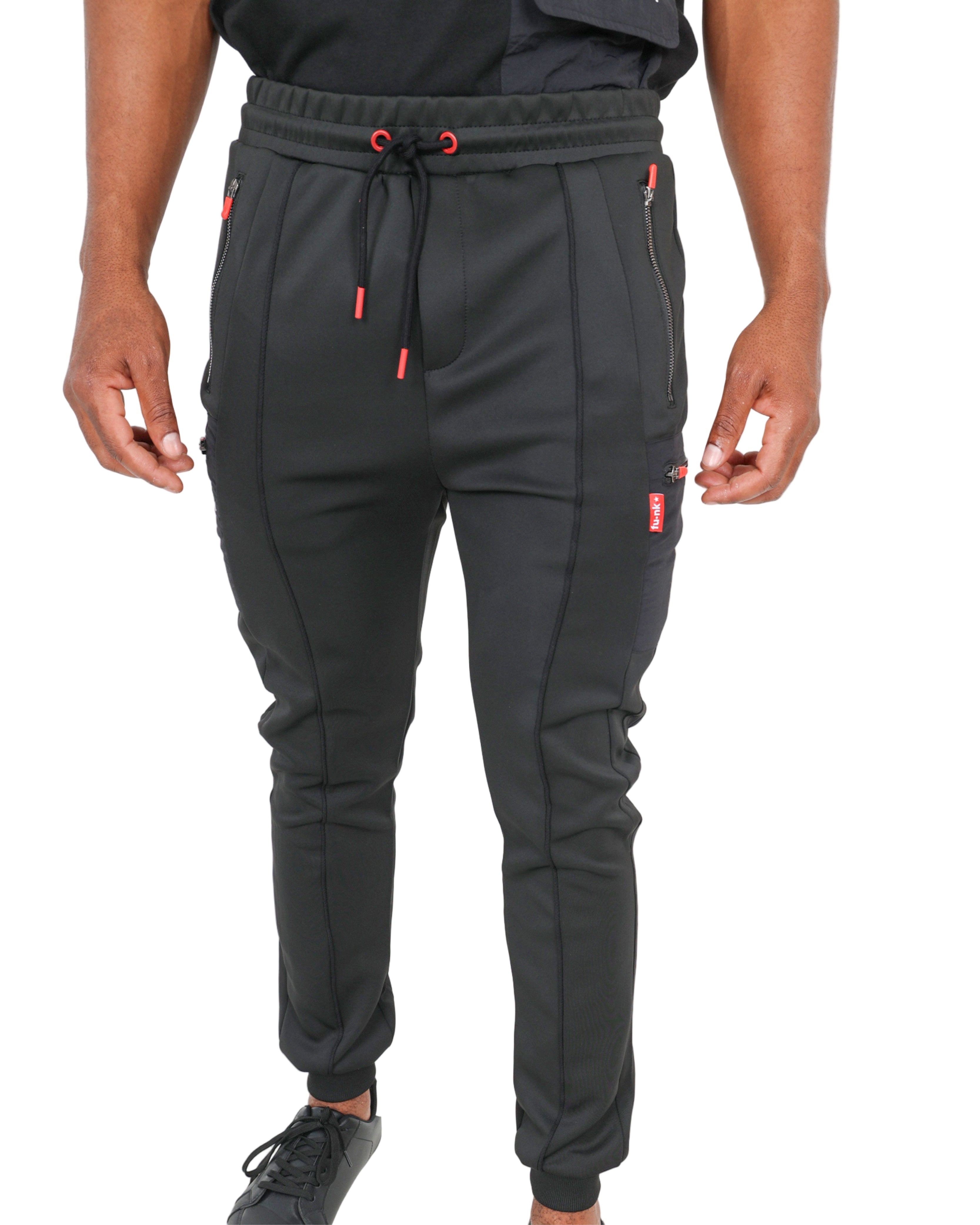 Funk Origin Panel Black Joggers