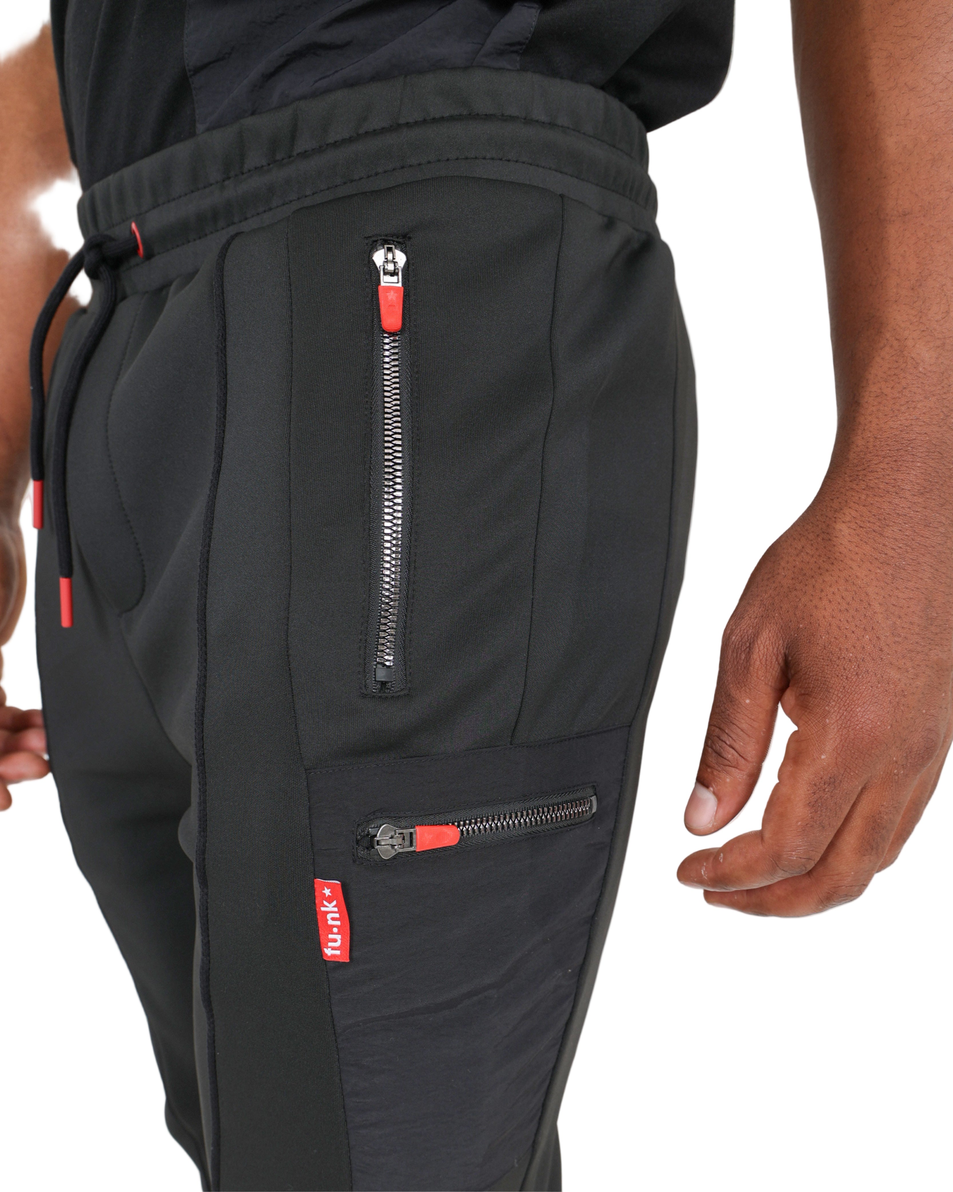 Funk Origin Panel Black Joggers