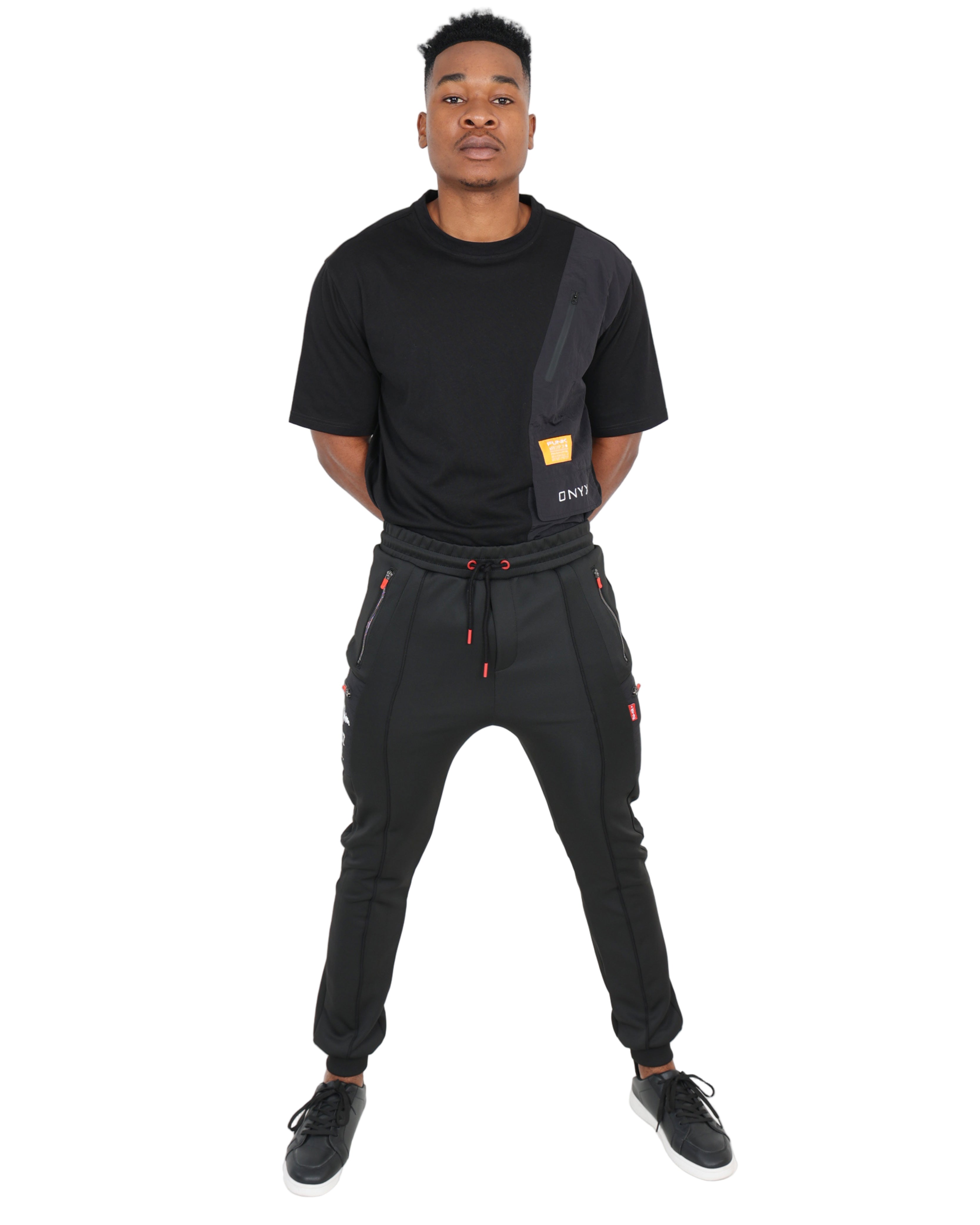 Funk Origin Panel Black Joggers