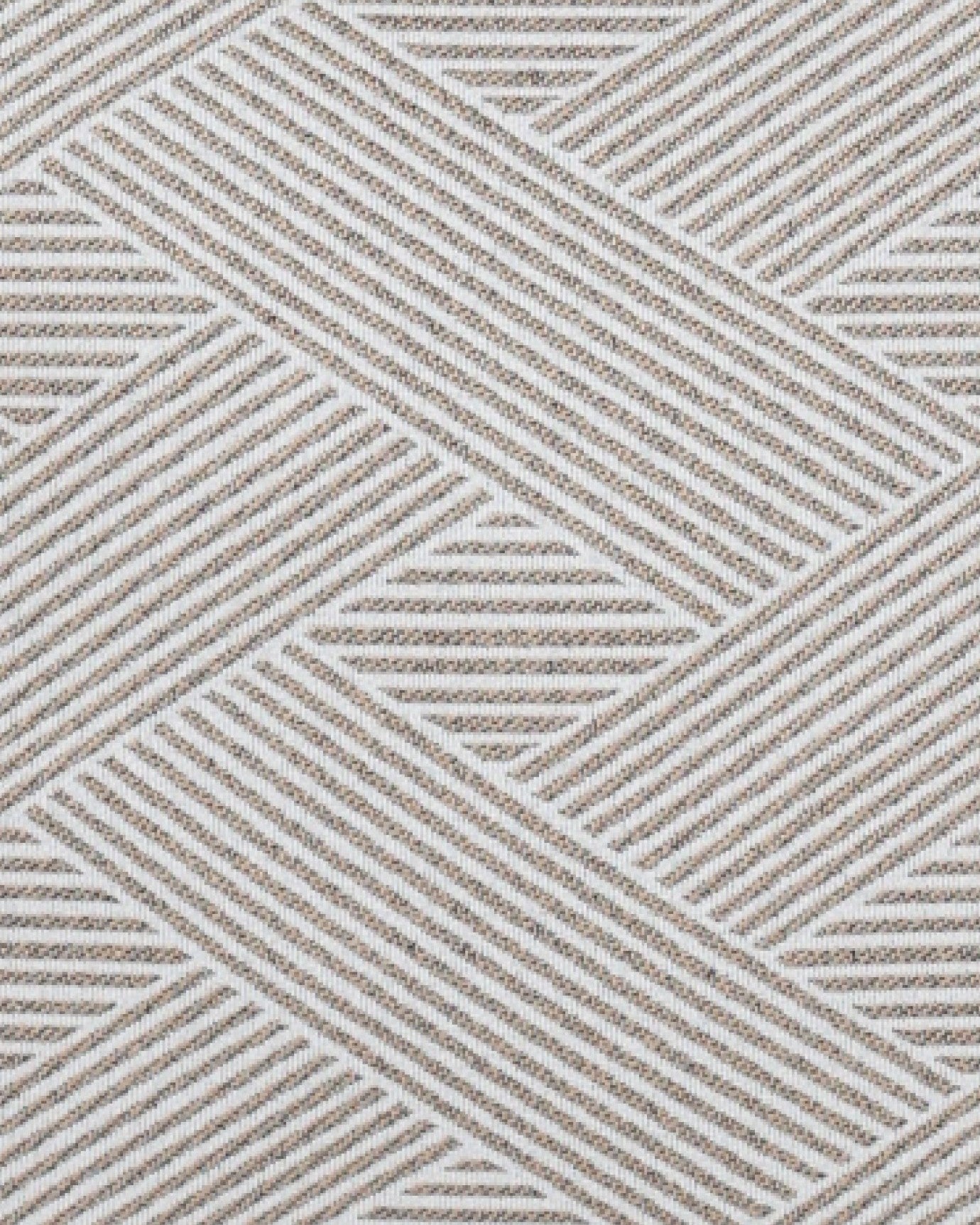 Natural Mantra Patterned Striped Cushion