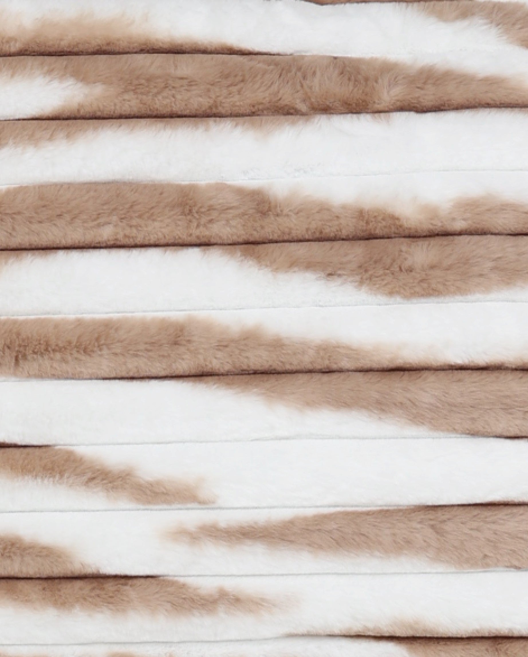 Natural Glacier Fur Scatter Cushion