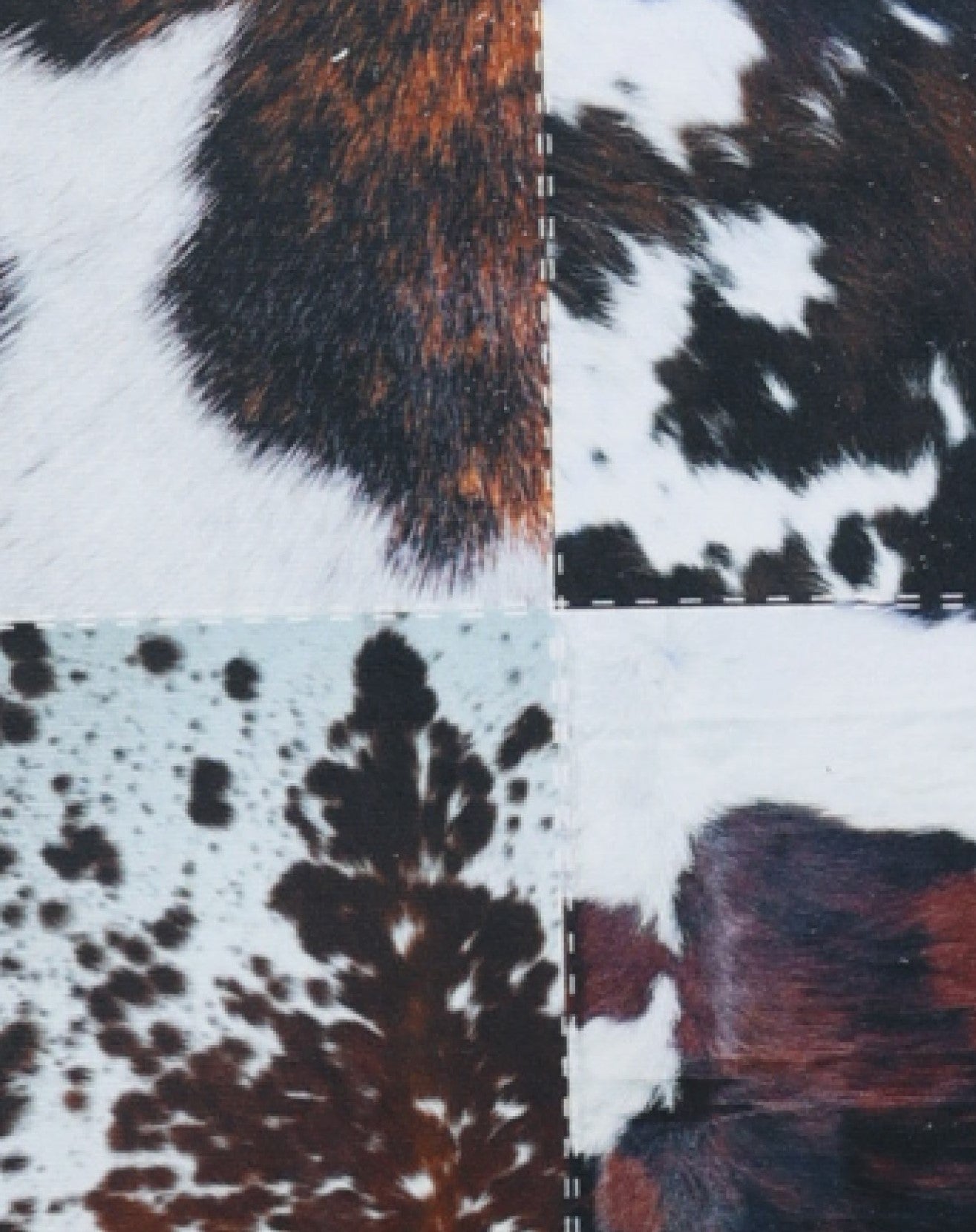 Nguni Patch Print Scatter Cushion