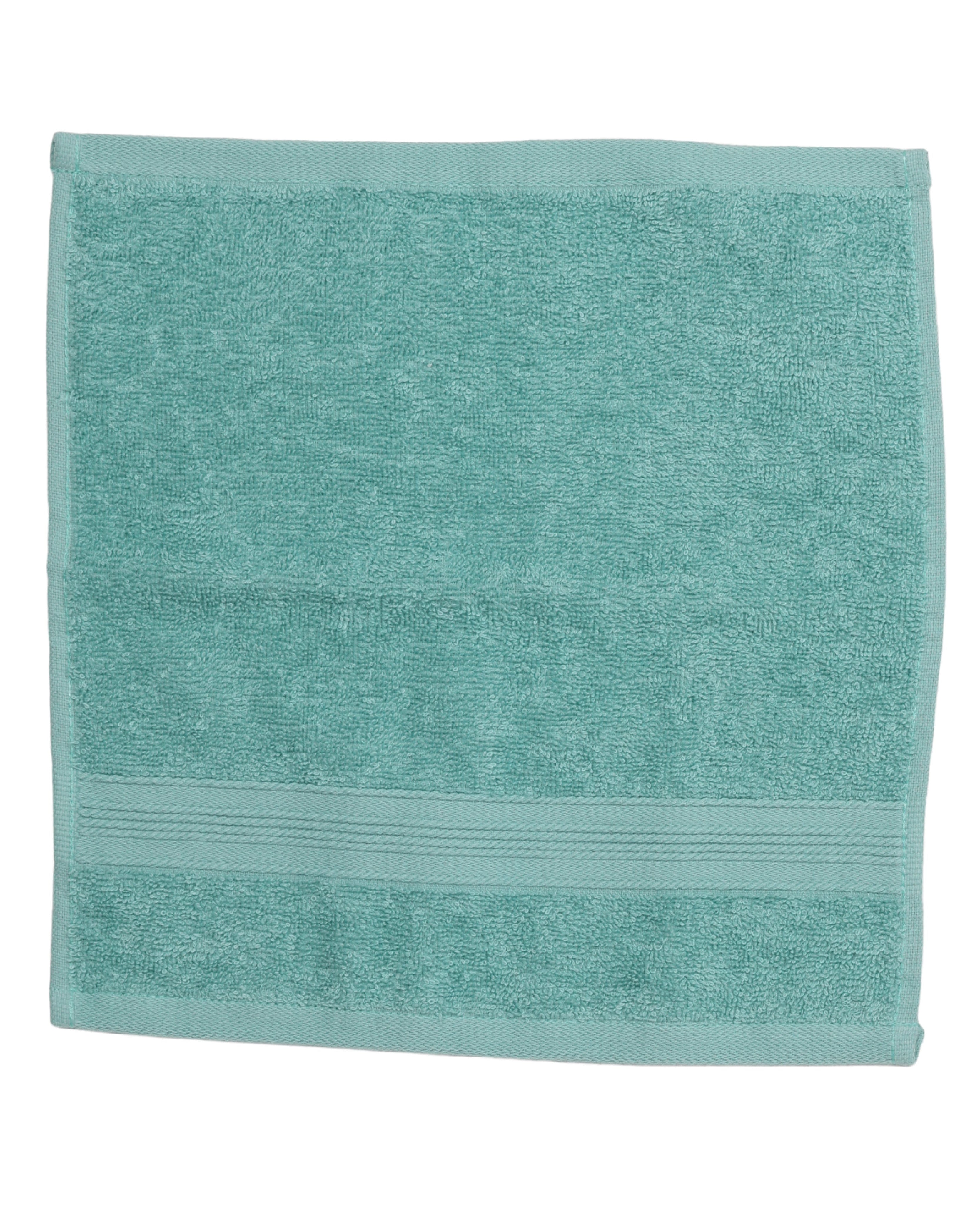 Duck Egg Amari Cotton Face Cloth