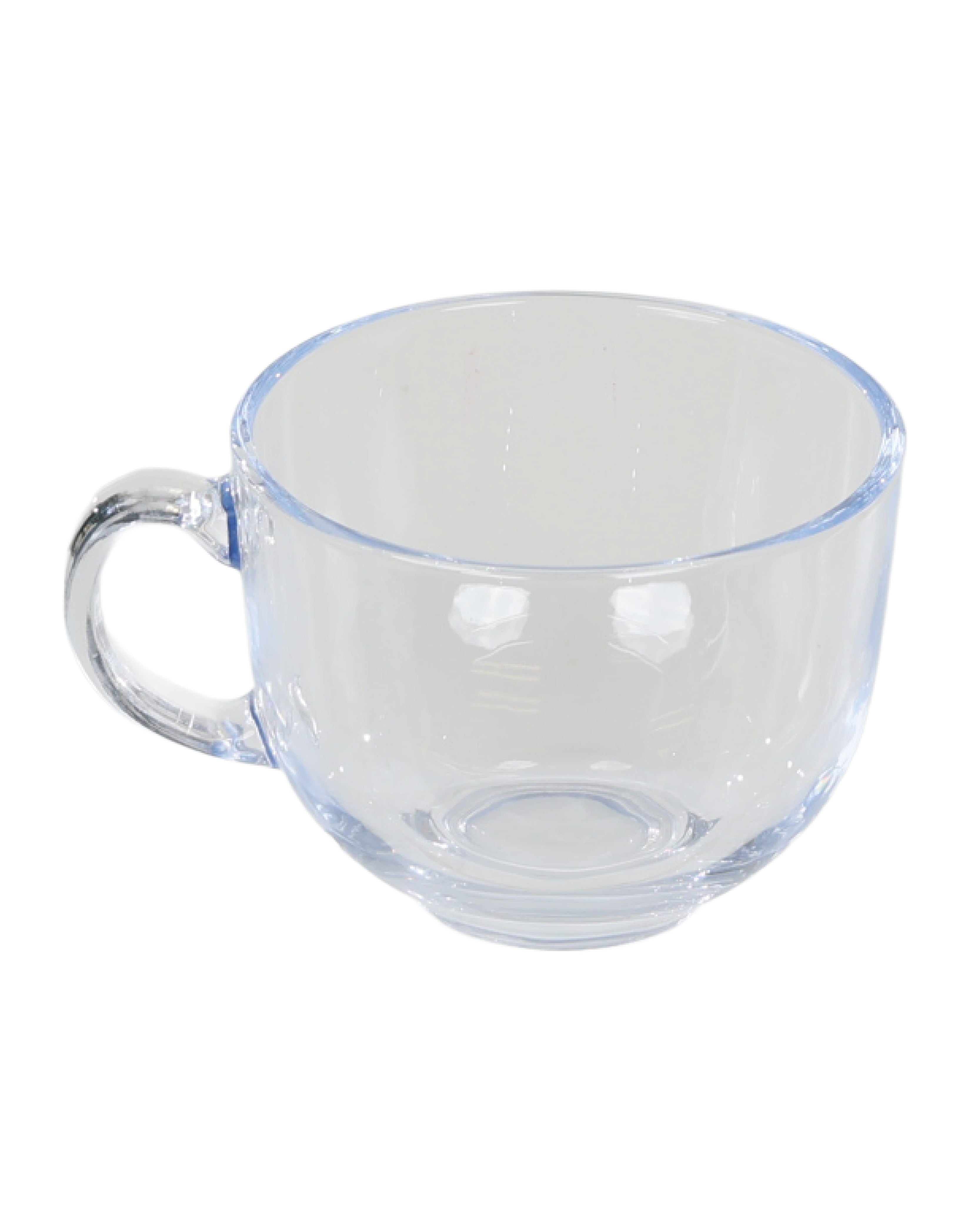 Glass Dumpy Coffee Mug