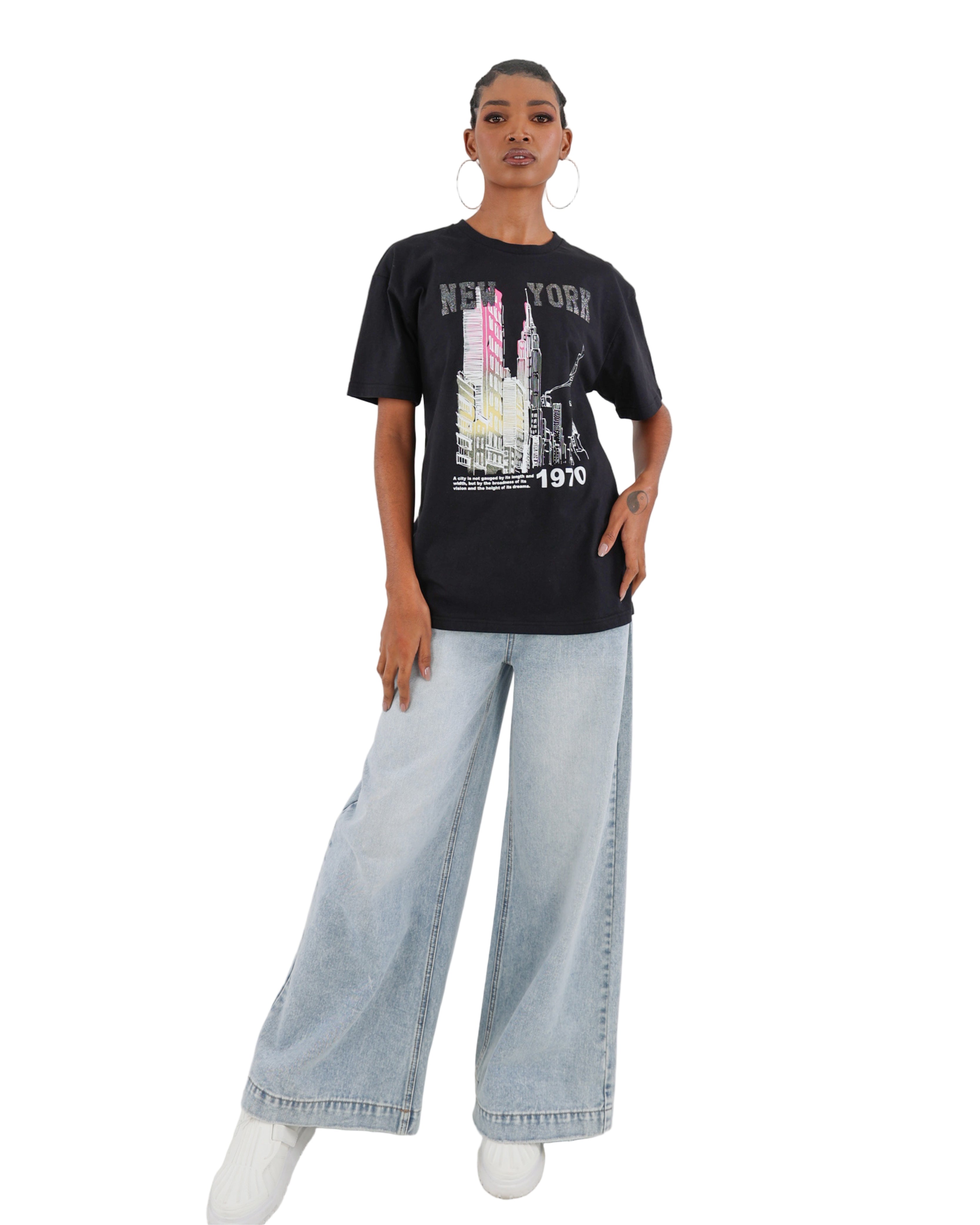 Short Sleeve New York Graphic T-Shirt