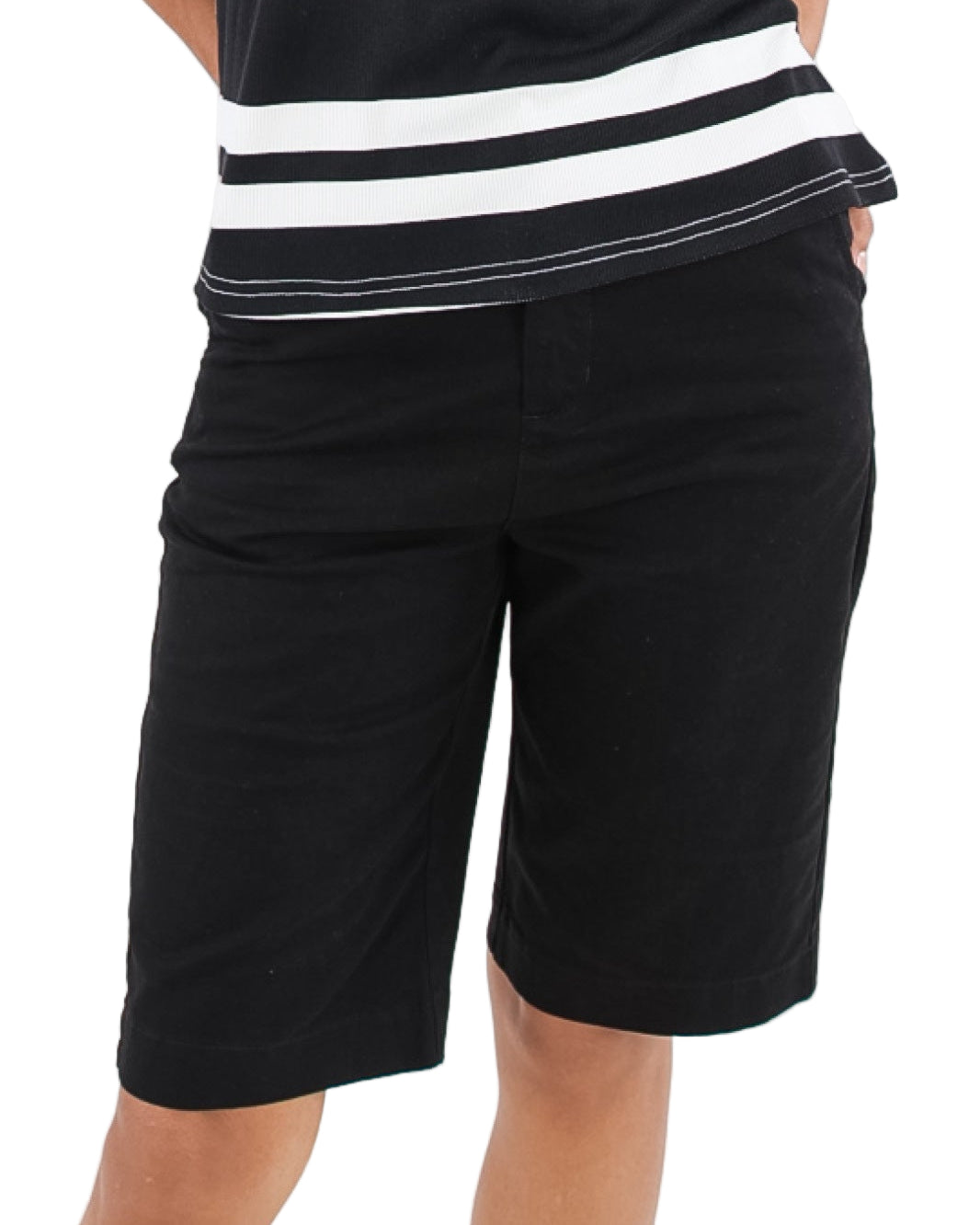 Black Chino Shorts