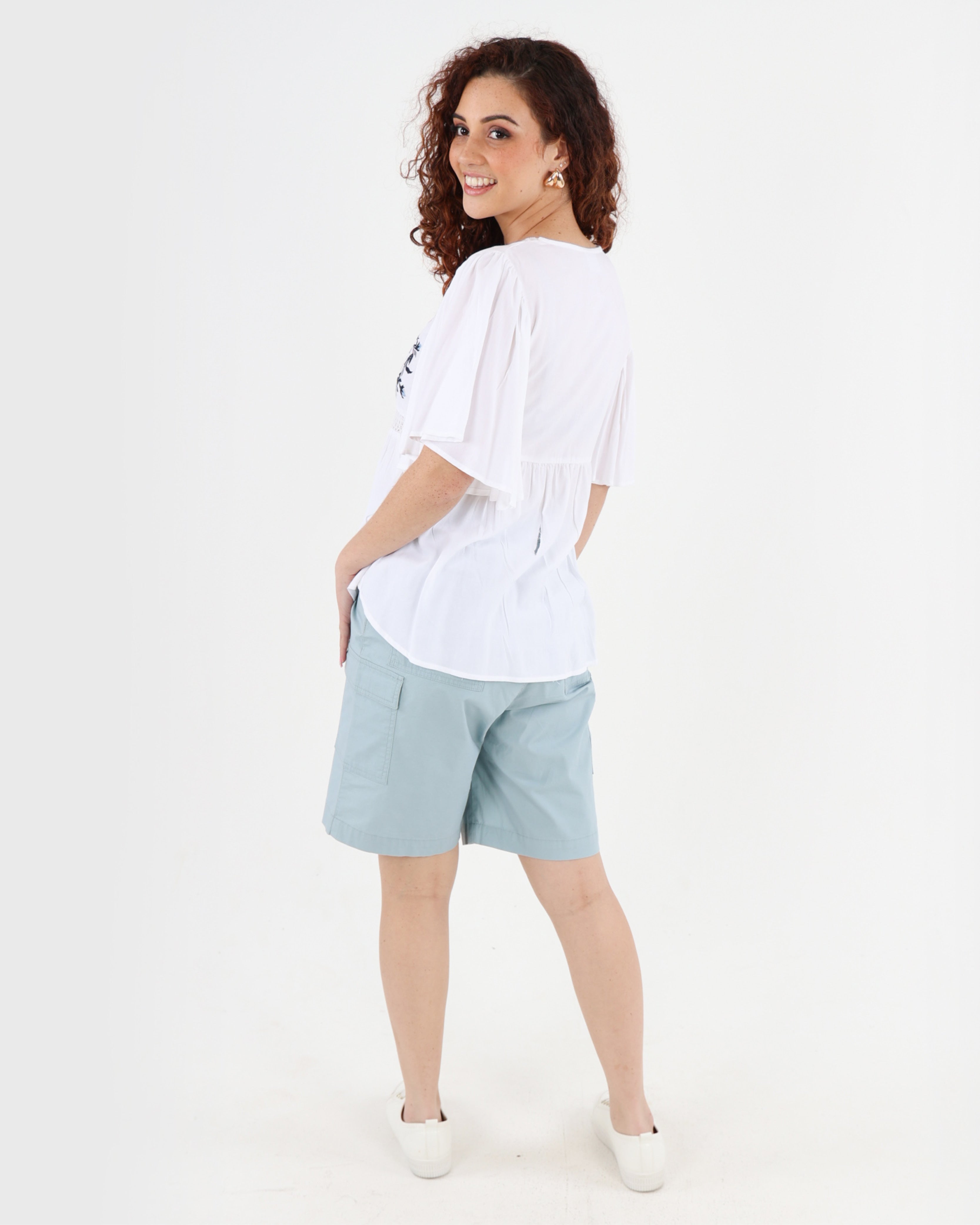 Utility Bermuda Shorts