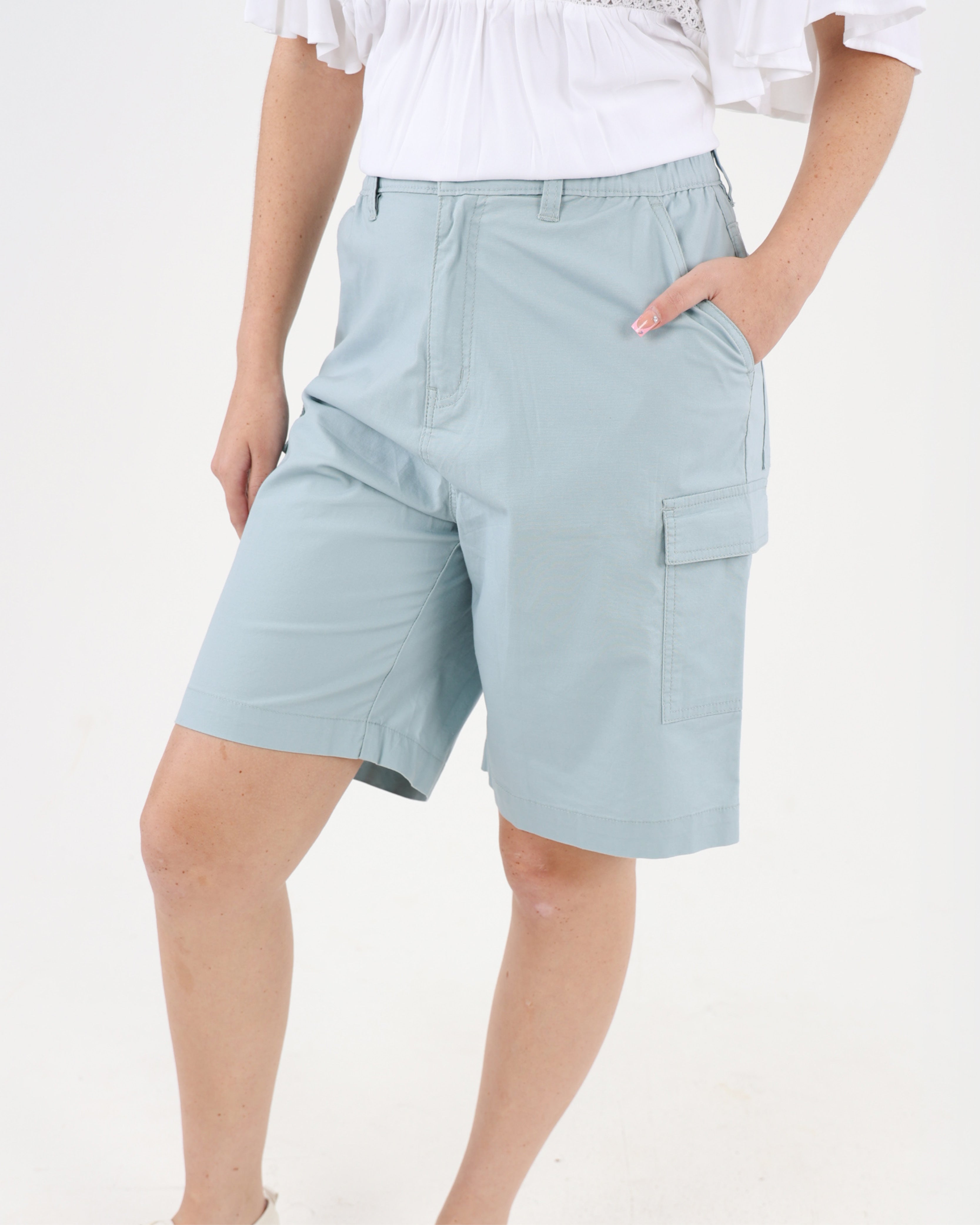 Utility Bermuda Shorts