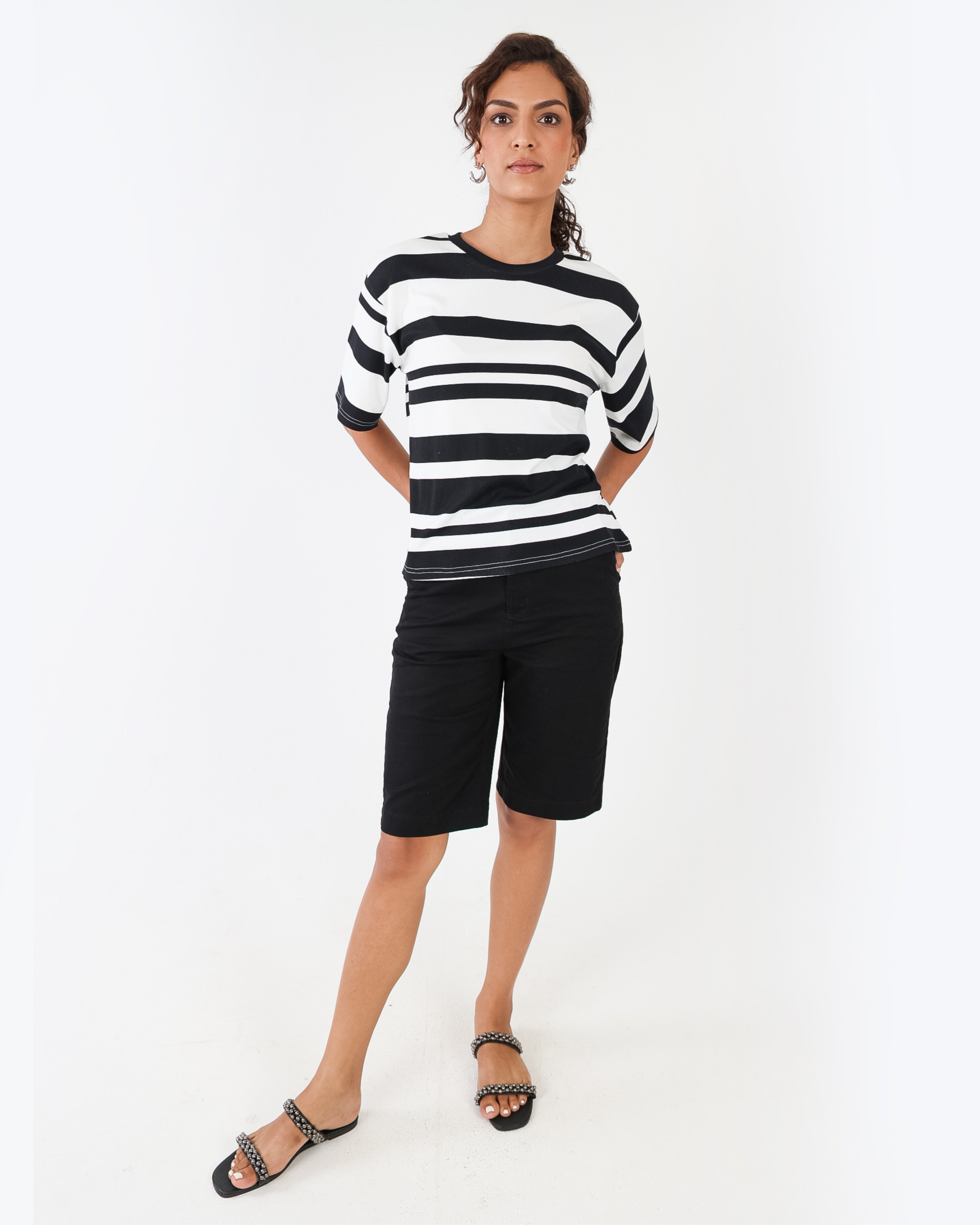 Black Chino Shorts