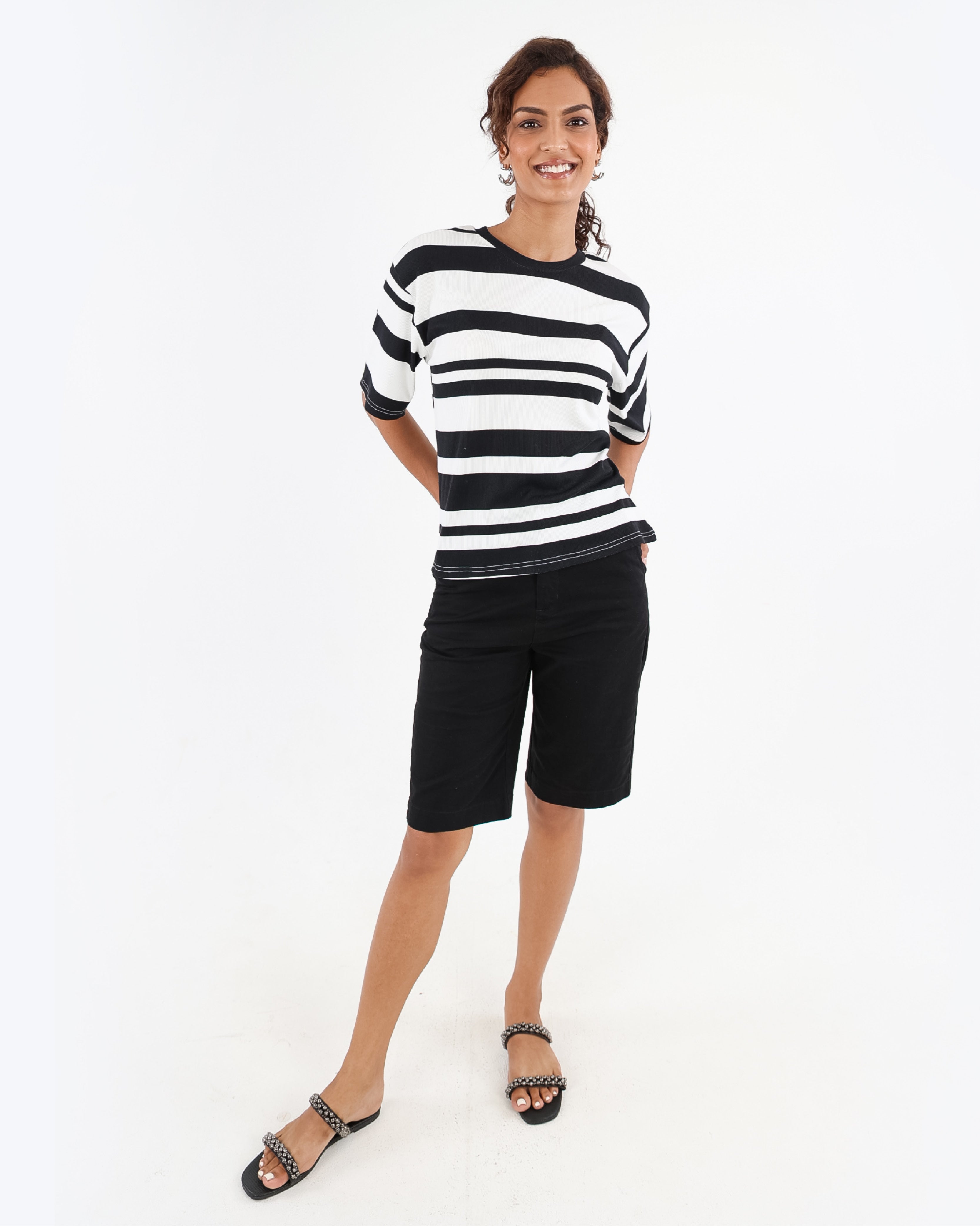 Black Chino Shorts
