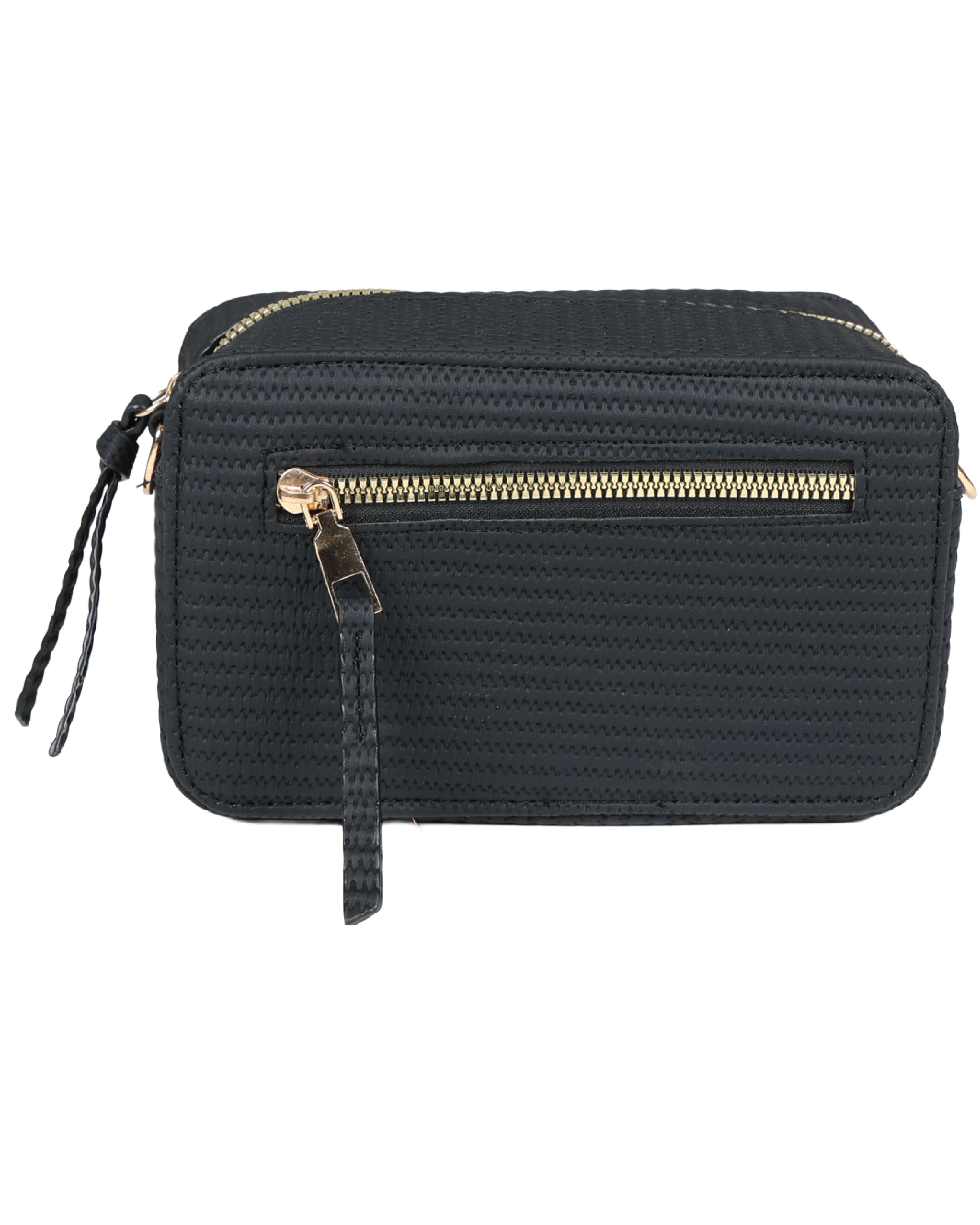 SIDE ZIP CROSSBODY (no image with strap)
