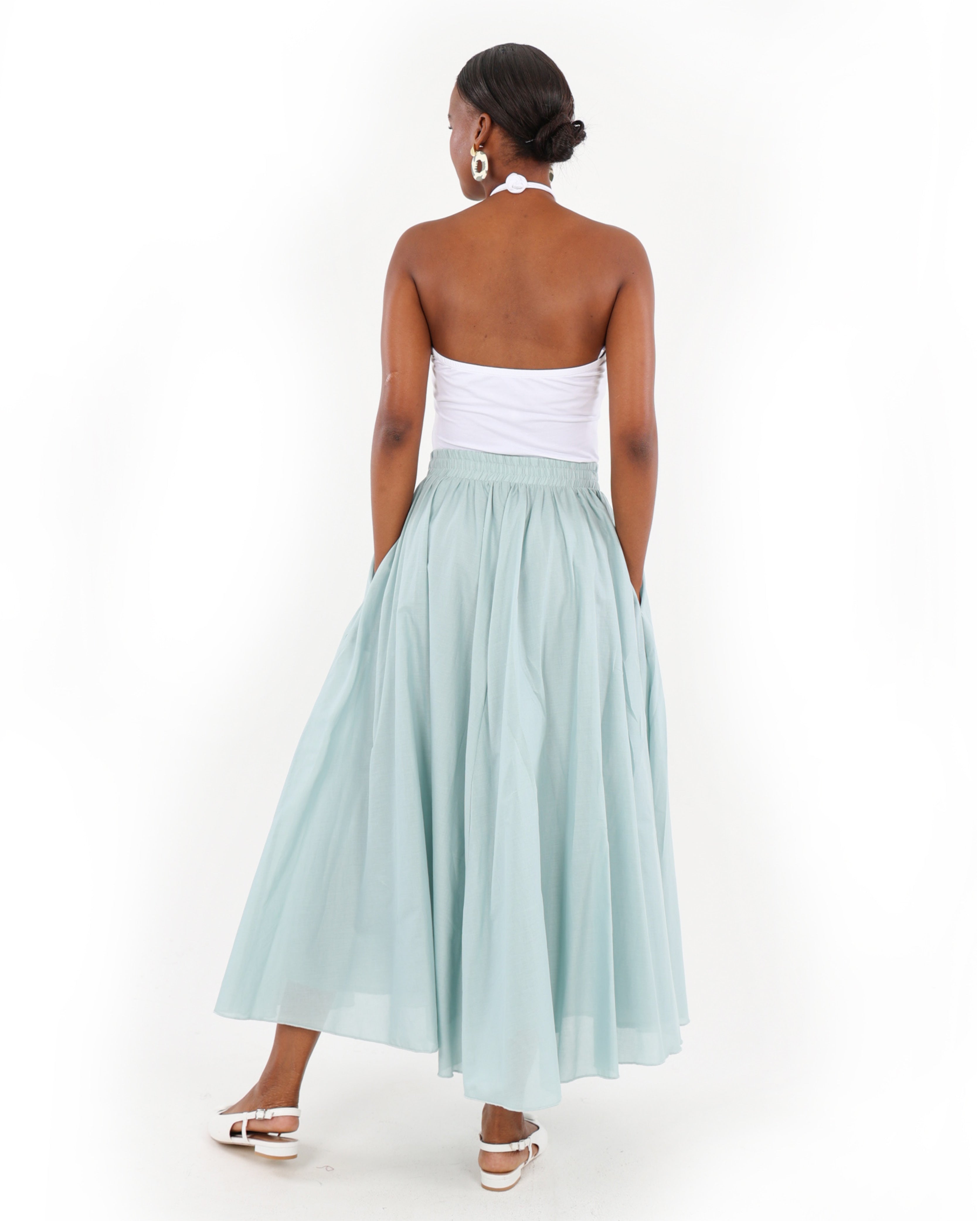 Cotton Voile Circle Skirt