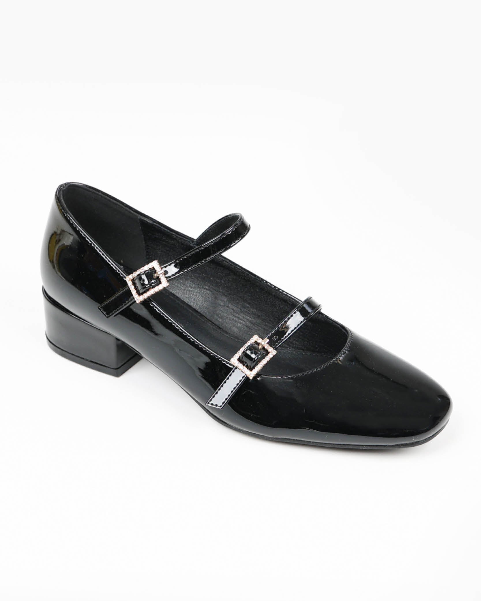 Double Buckle Mary Jane