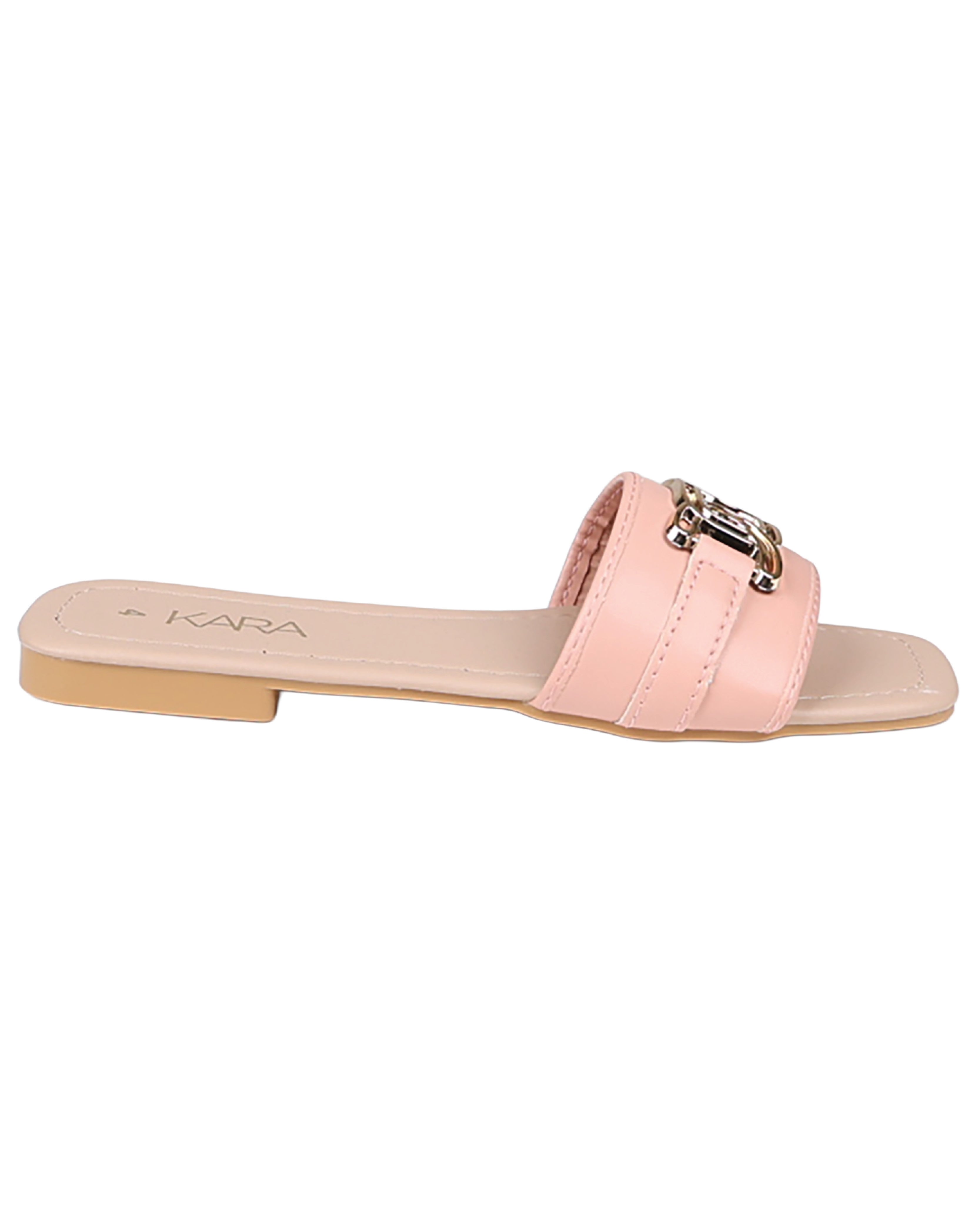 Mink Snaffle Detail Sandal