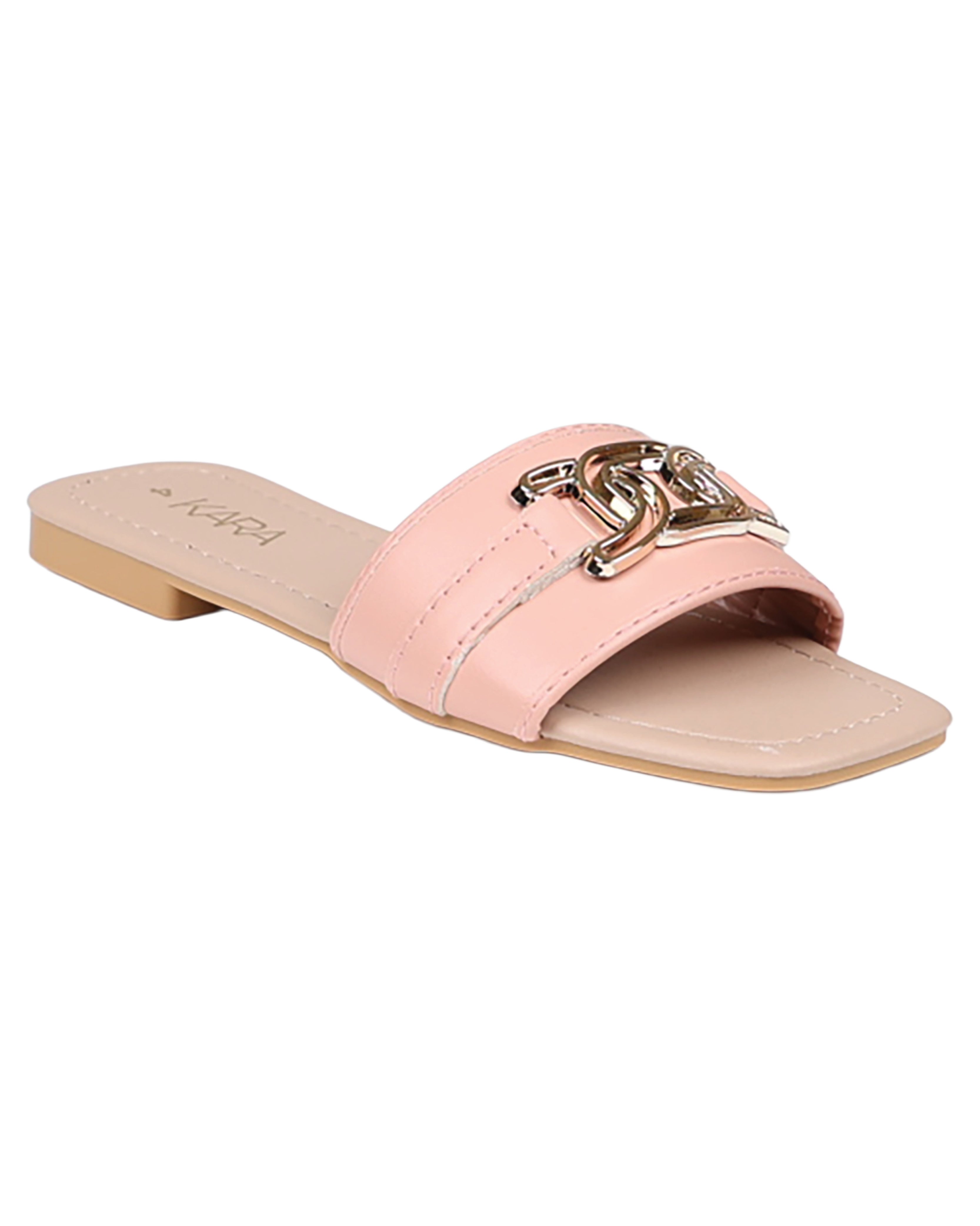Mink Snaffle Detail Sandal
