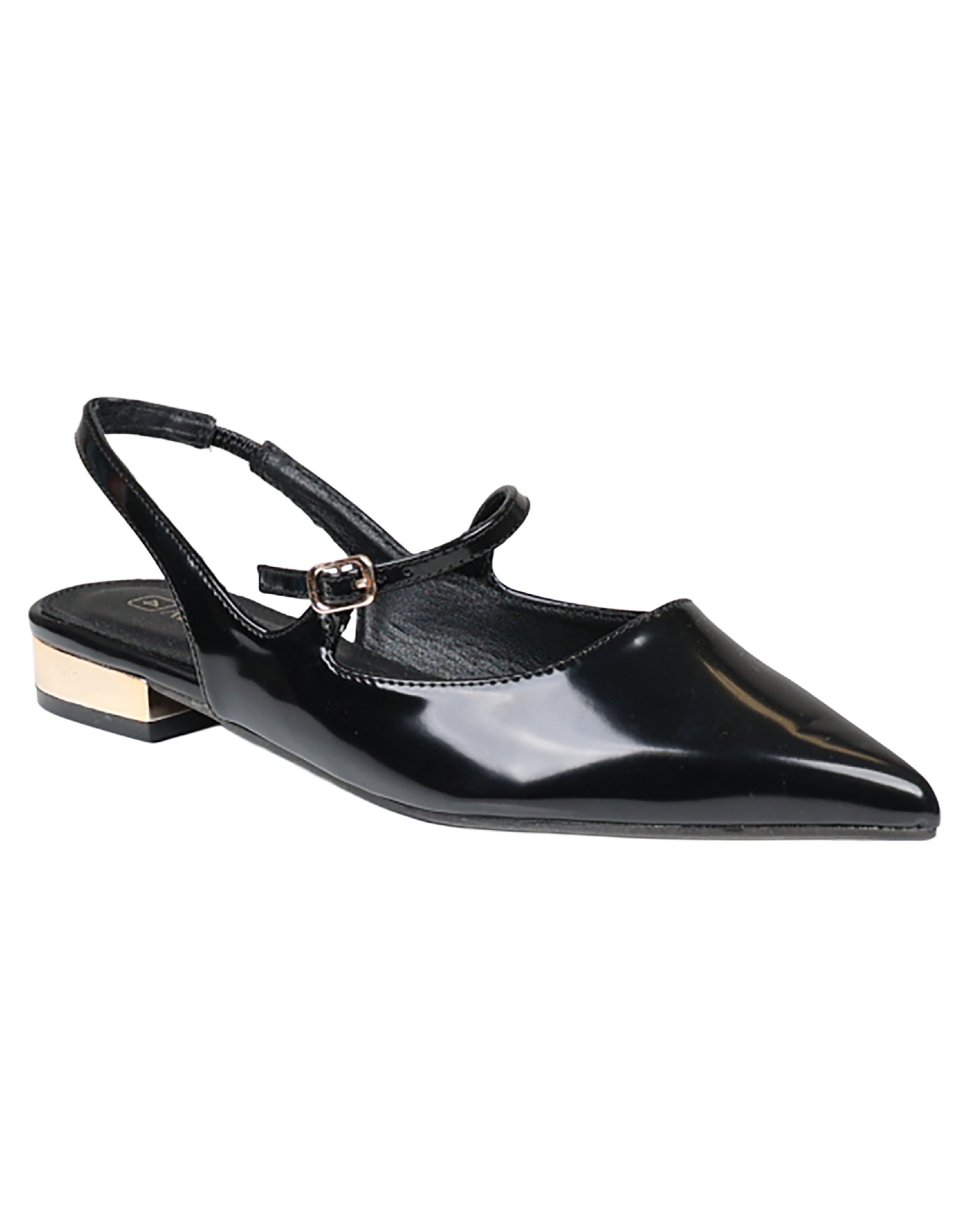 Patent Slingback Pumps