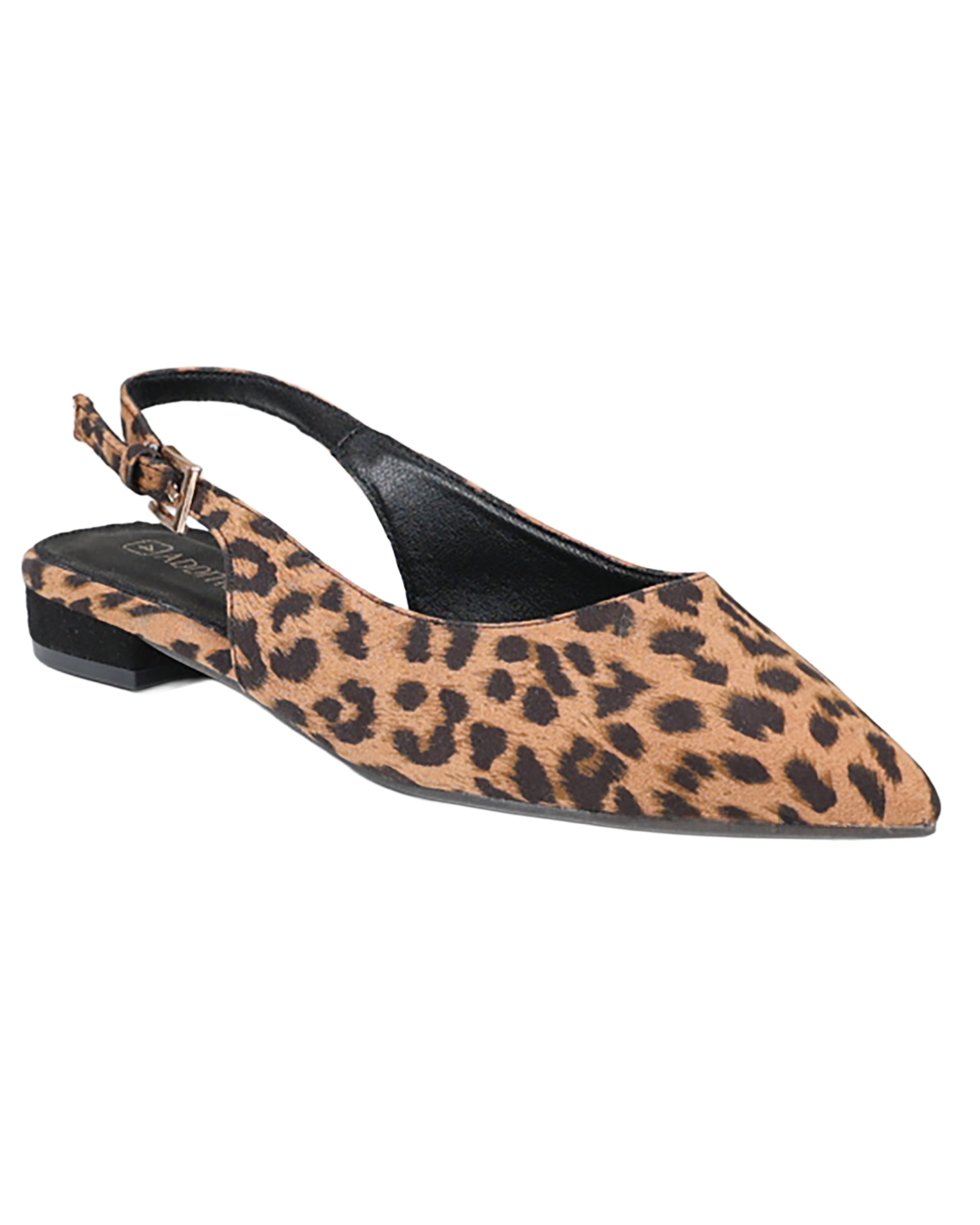 Animal Print Slingback Pumps