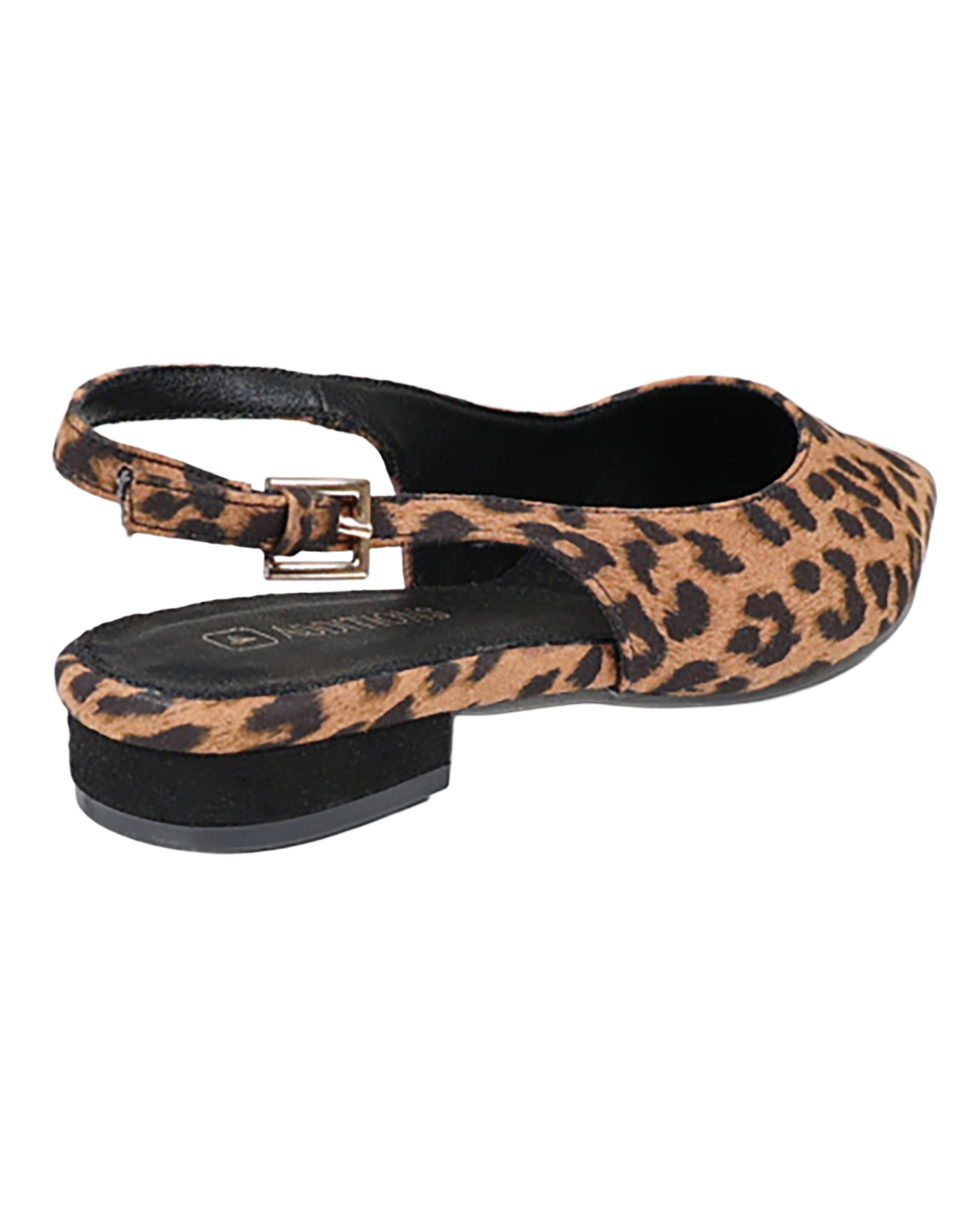 Animal Print Slingback Pumps