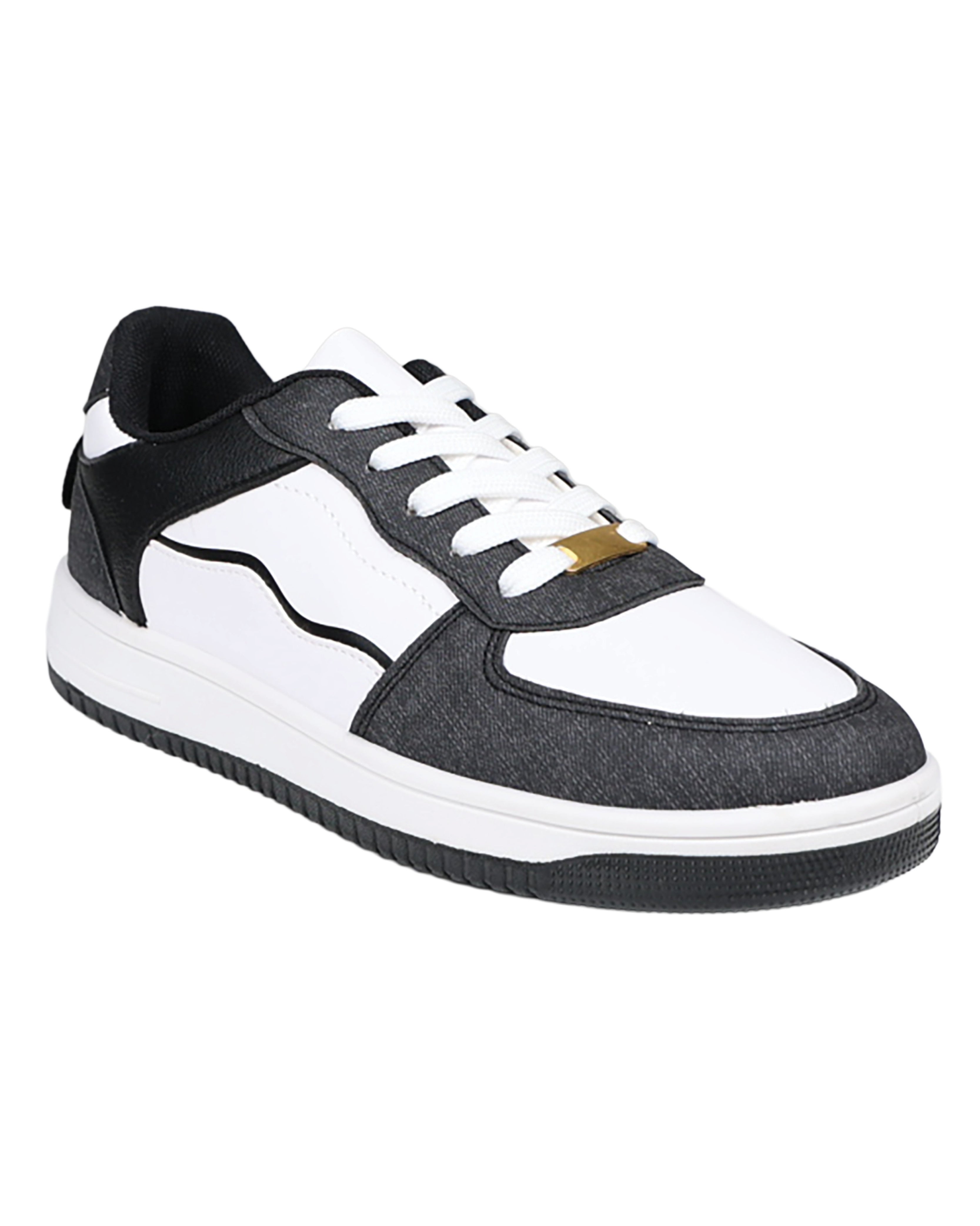 Denim Colour Block Sneakers