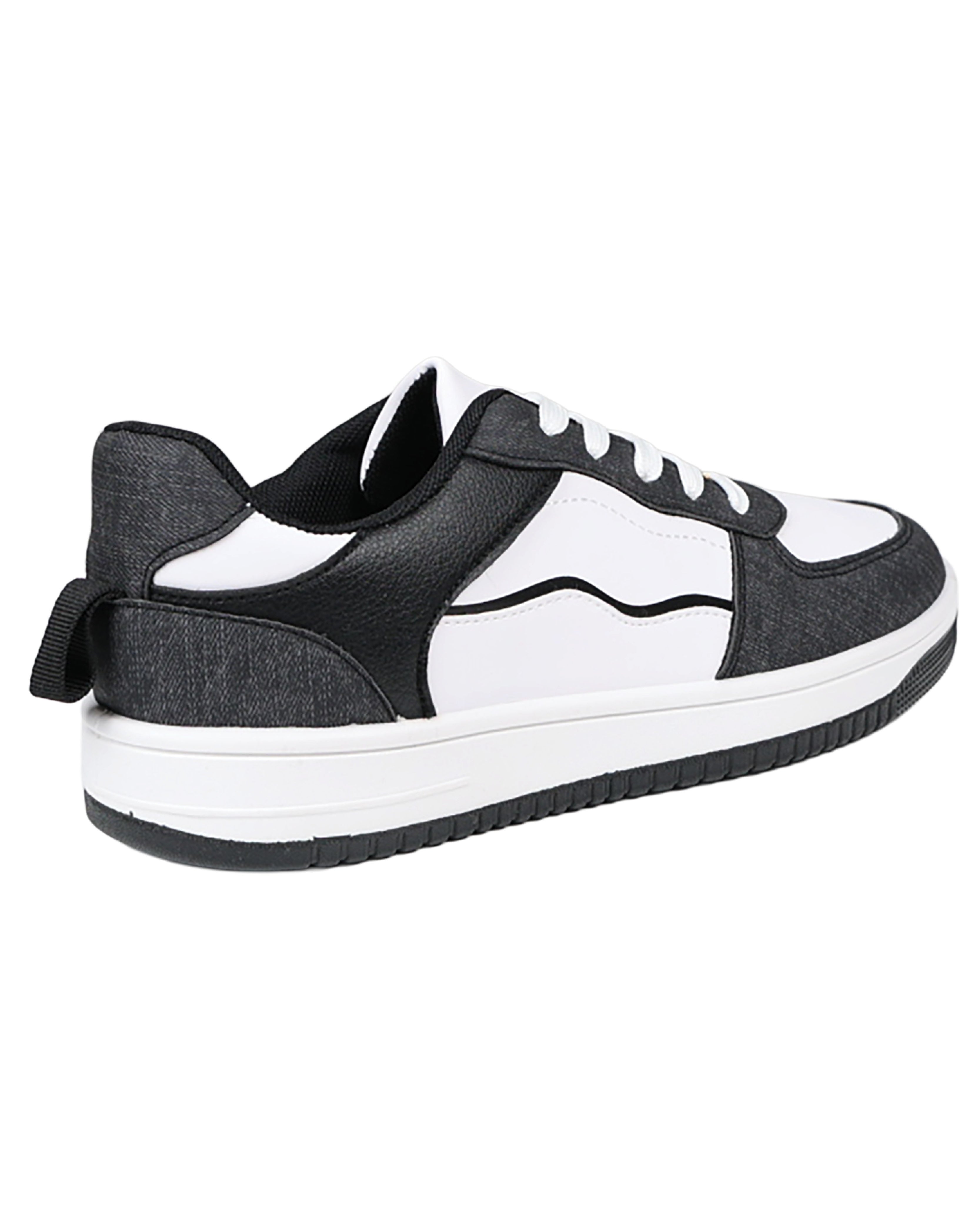 Denim Colour Block Sneakers