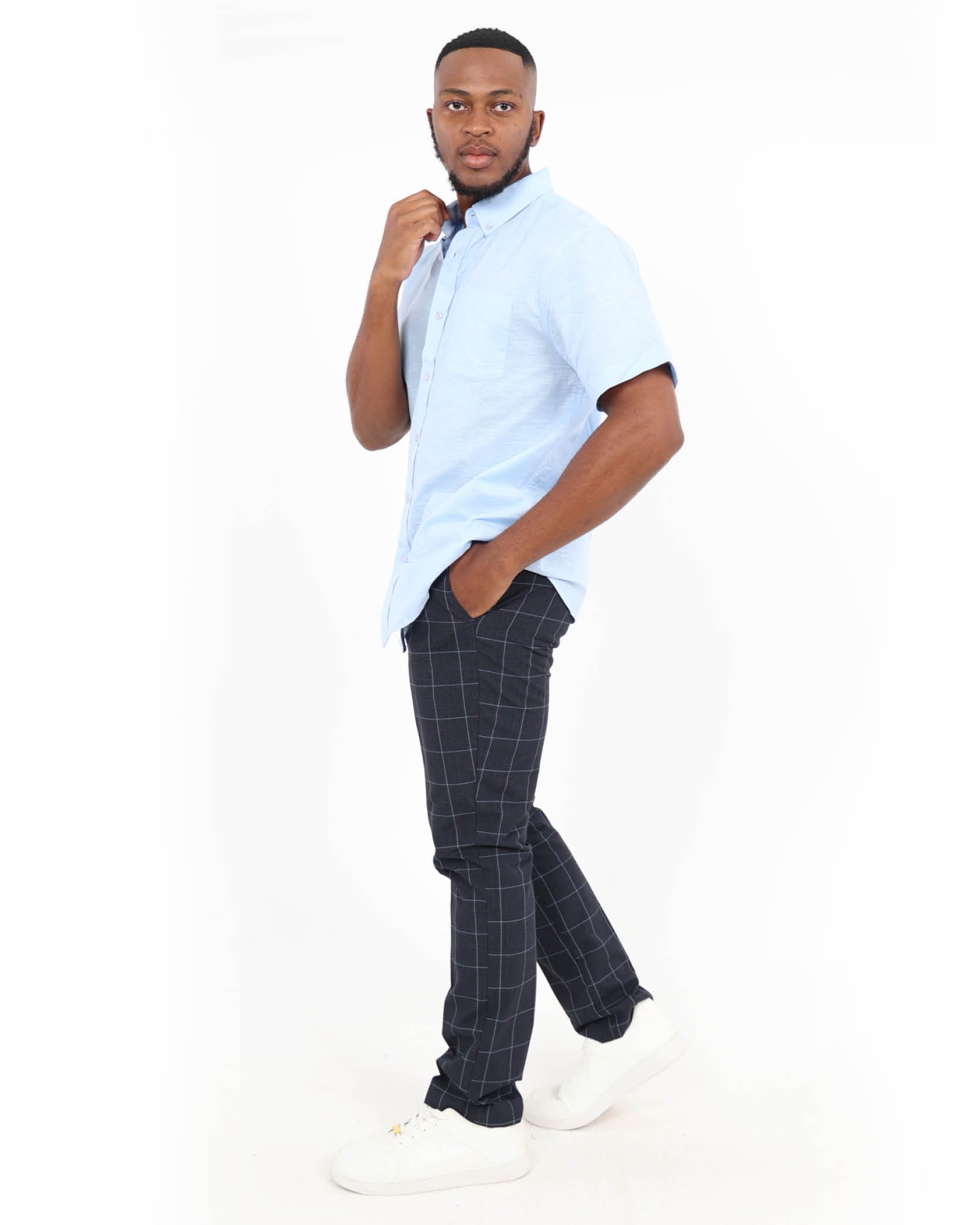 Cotton Linen Blend Slub Shirt