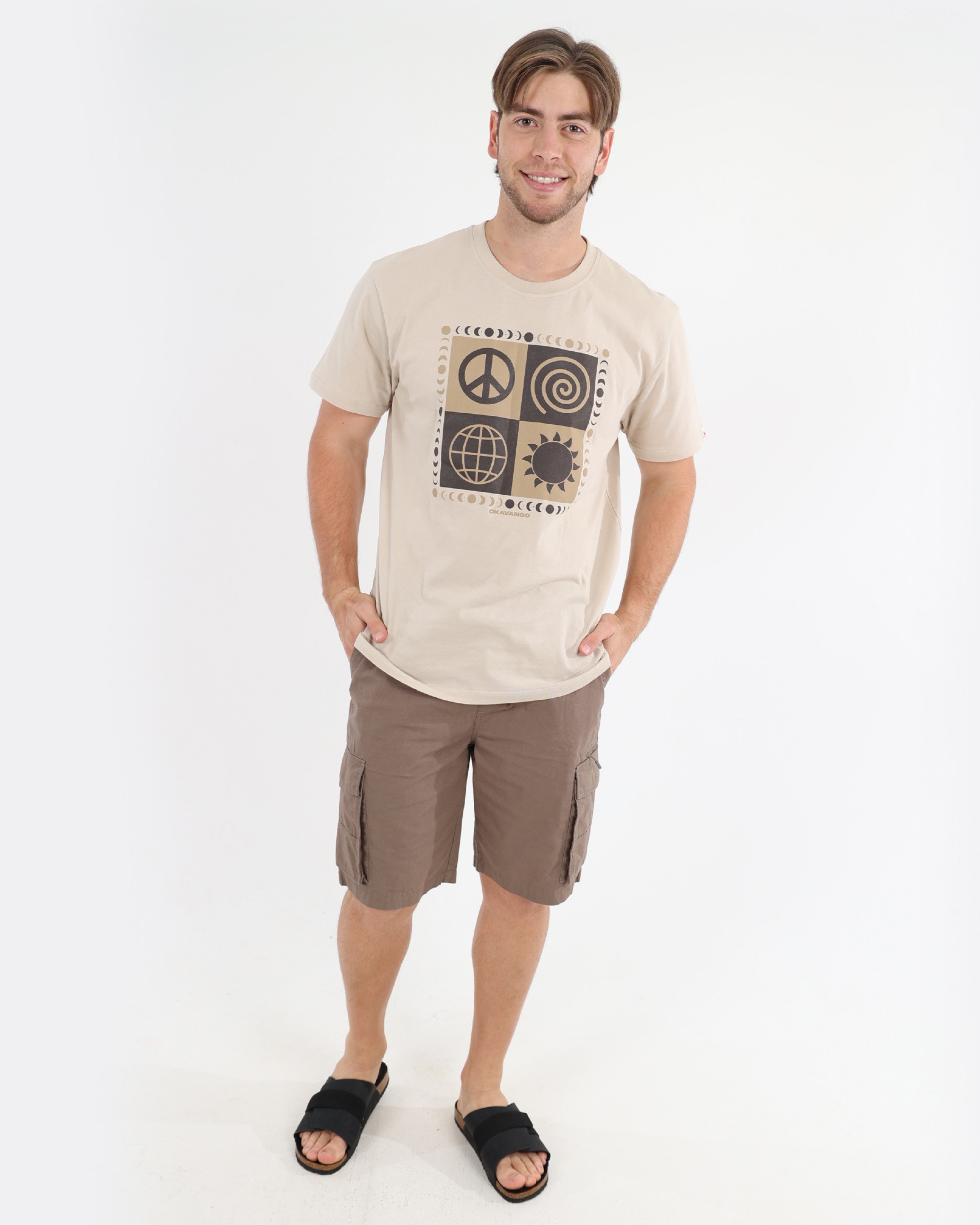 Taupe Outdoor Cargo Shorts