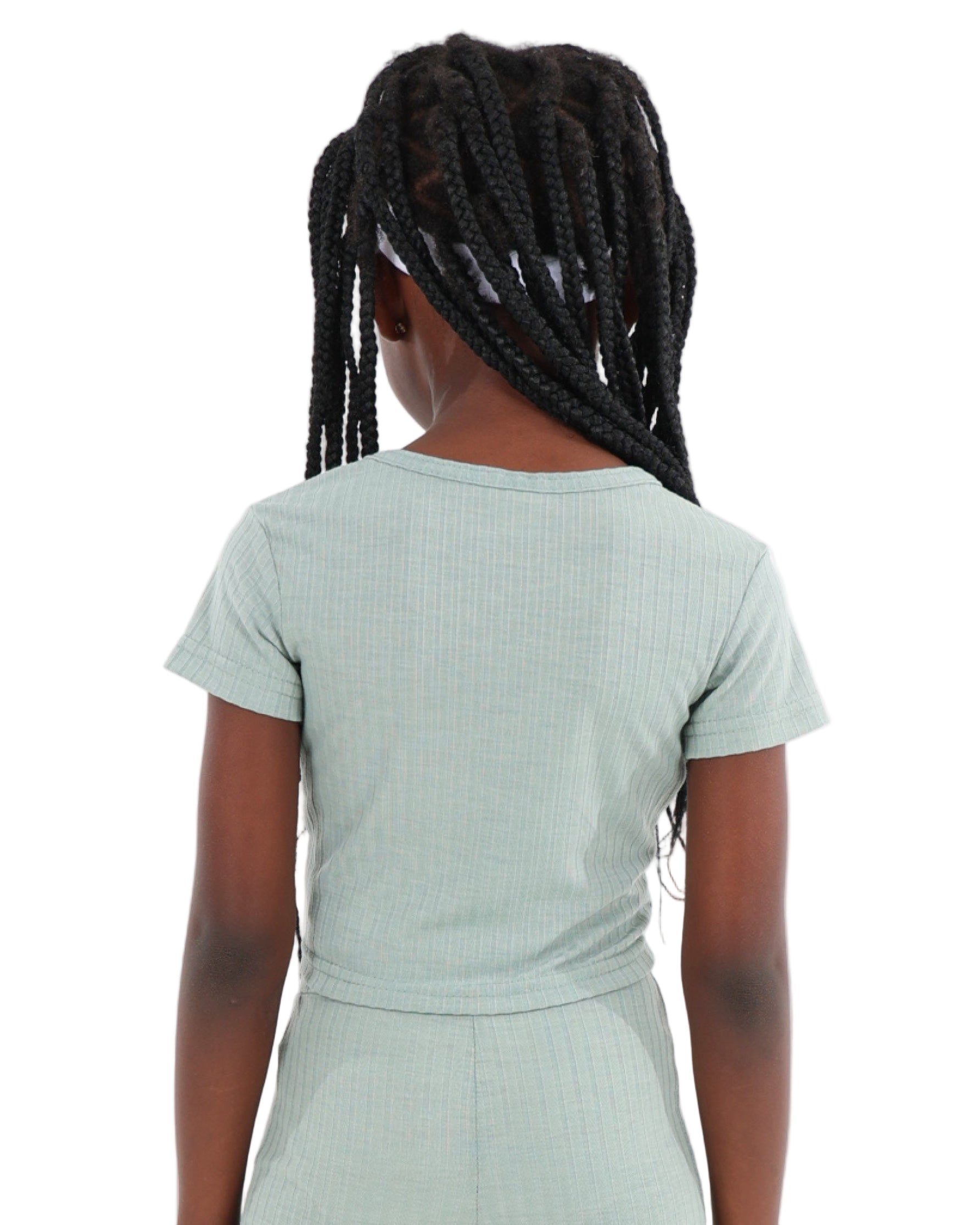 Ribbed Bootleg Strech Legging