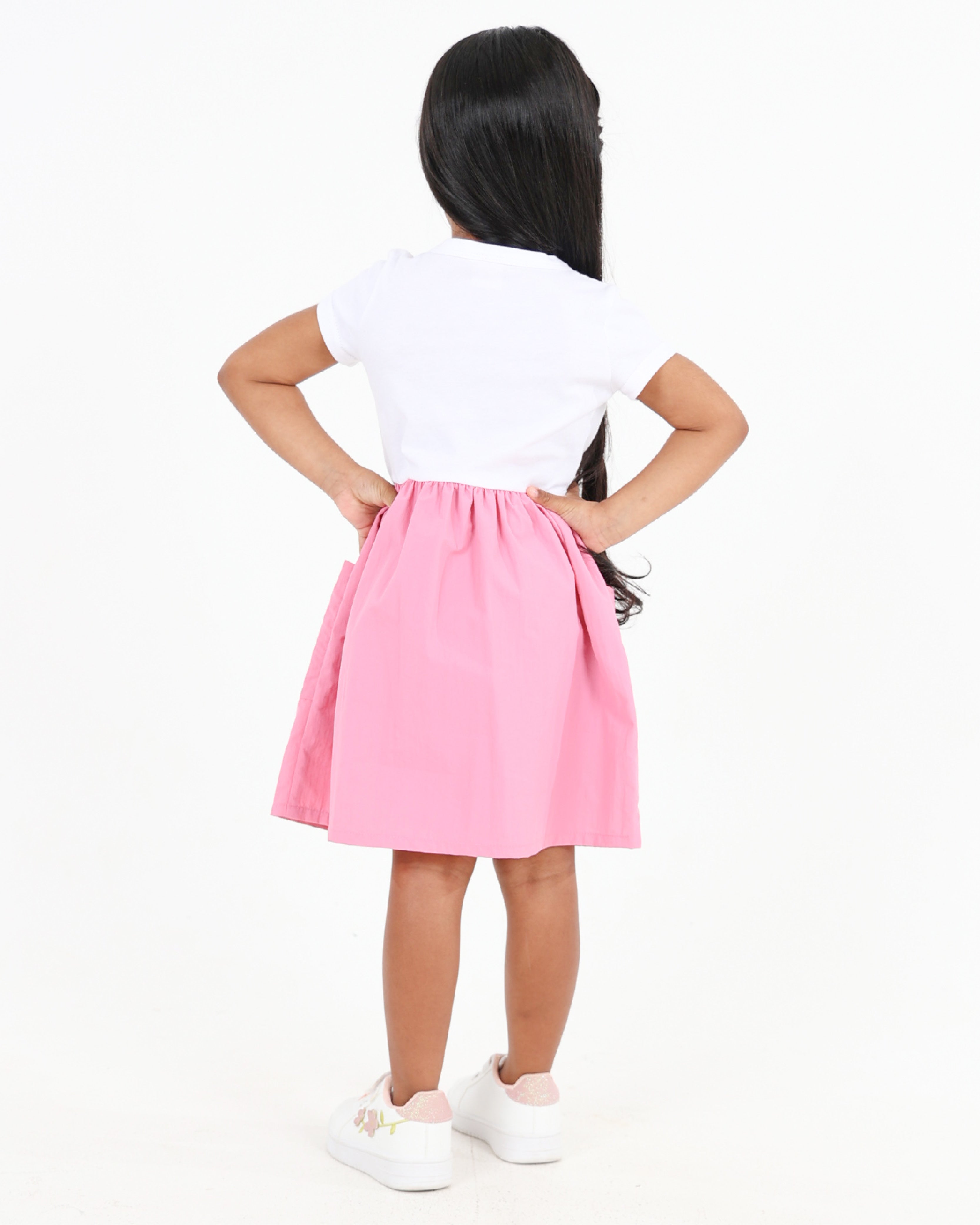 Short Sleeve Parachute Dress