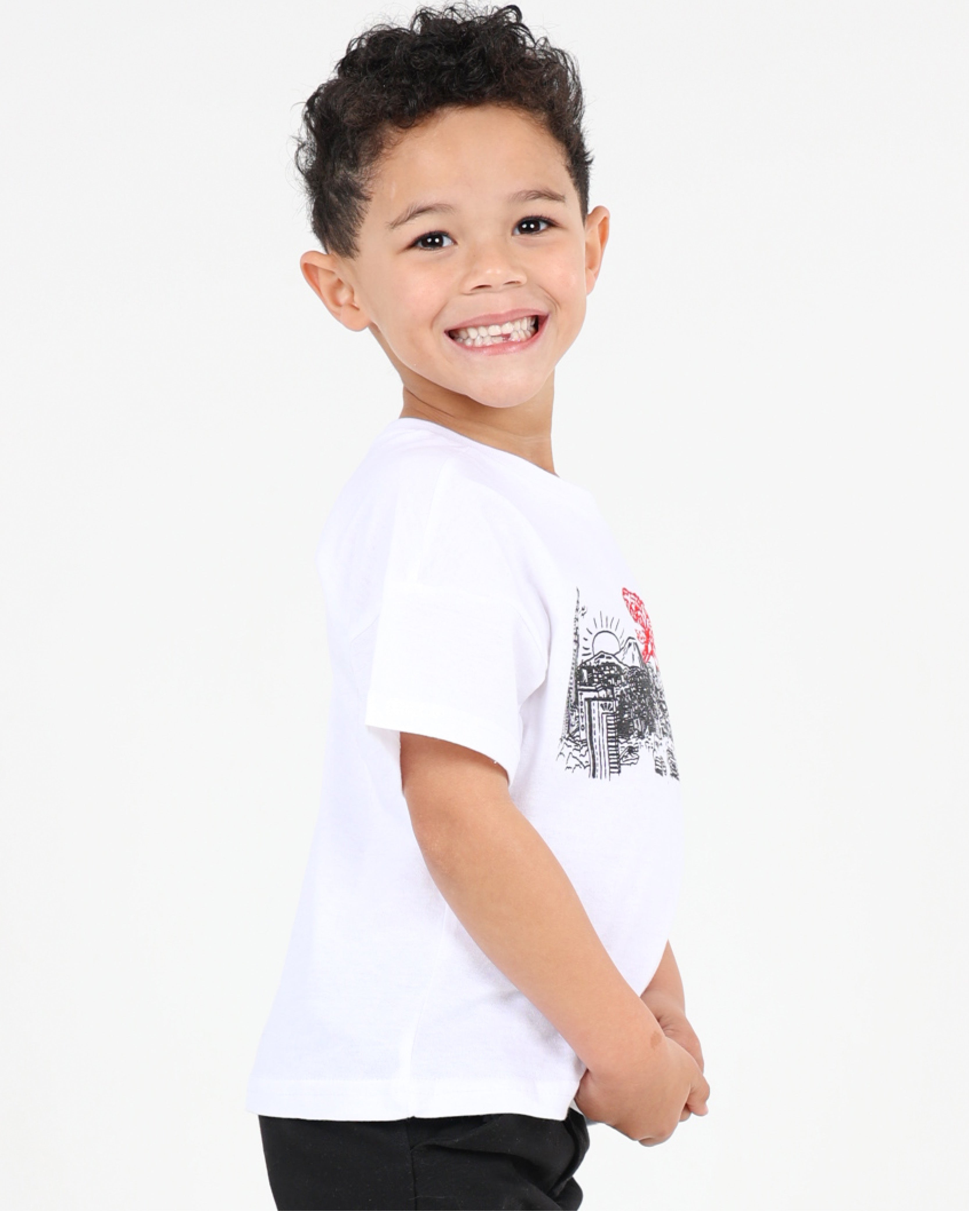 Embroidered City Dino T-Shirt