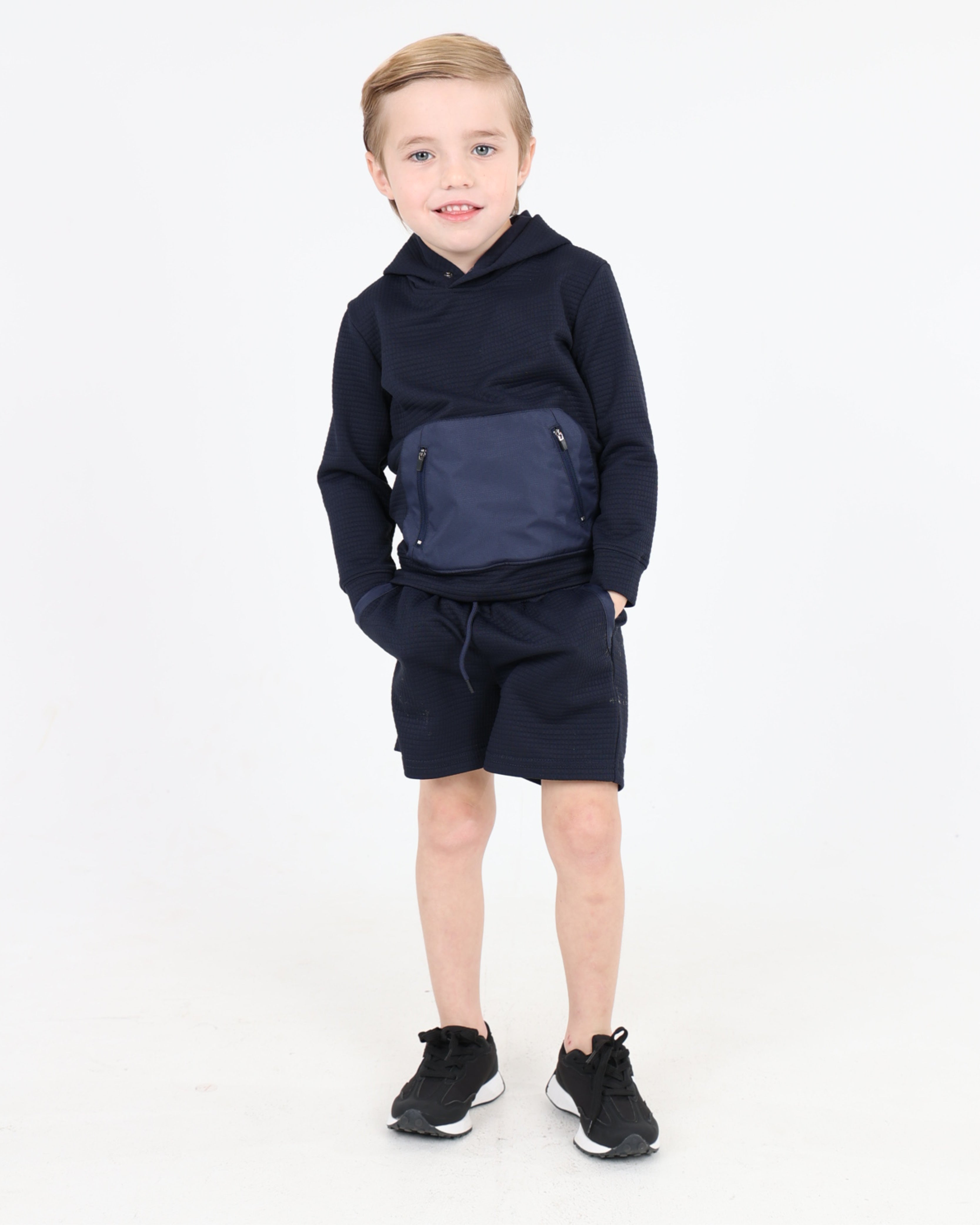 Waffle Contrast Shorts