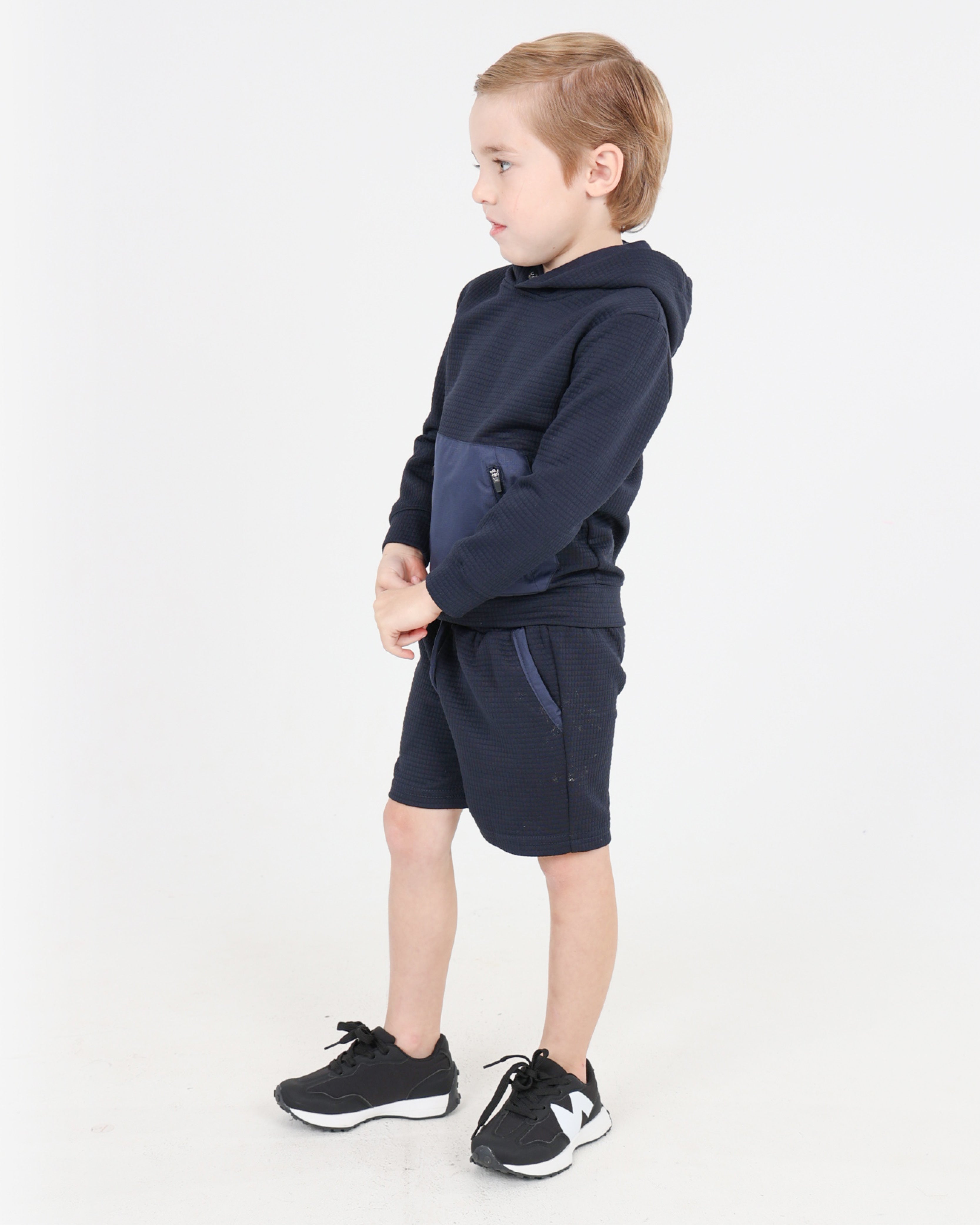 Waffle Contrast Shorts