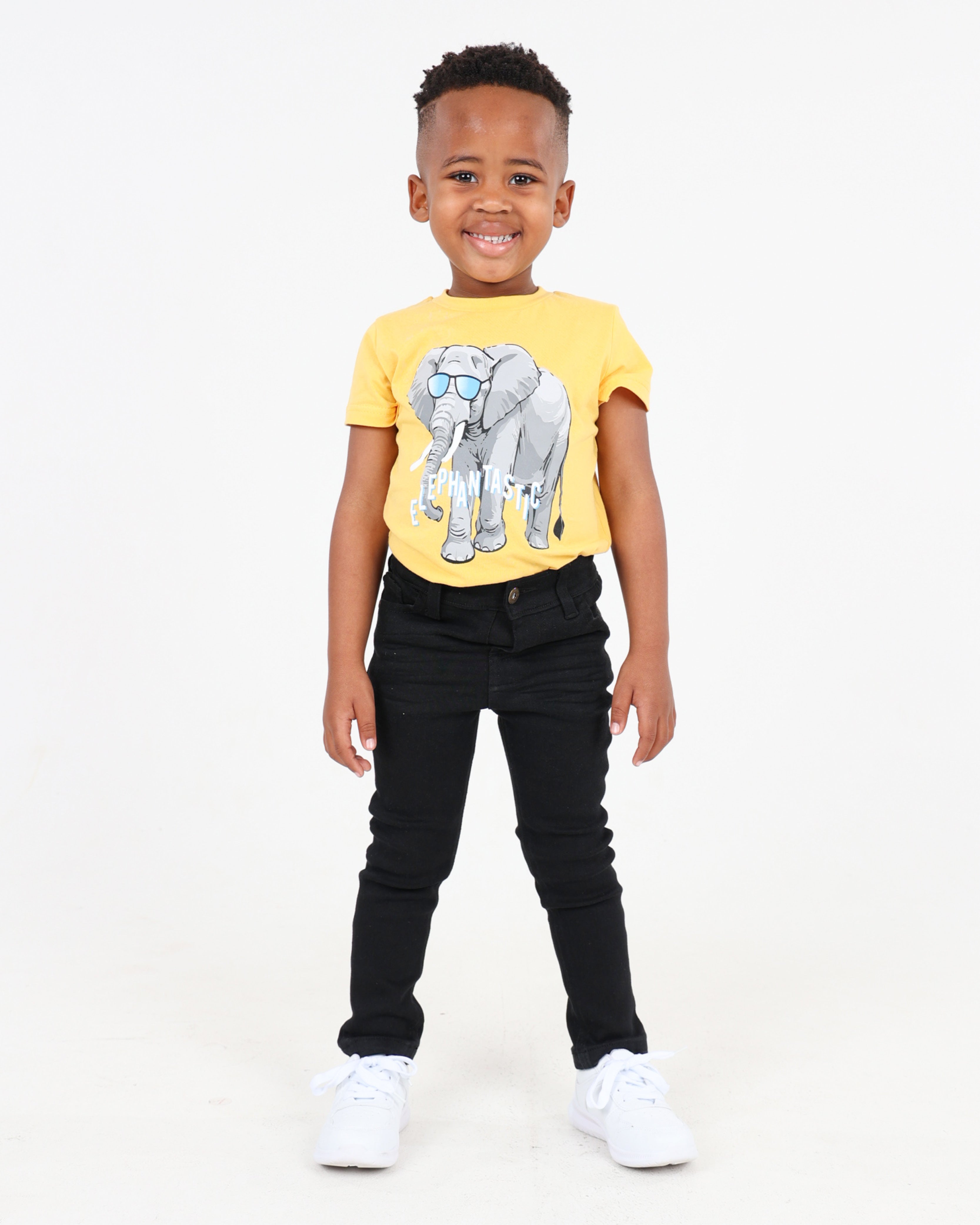 Black Skinny Fit Denim Jeans