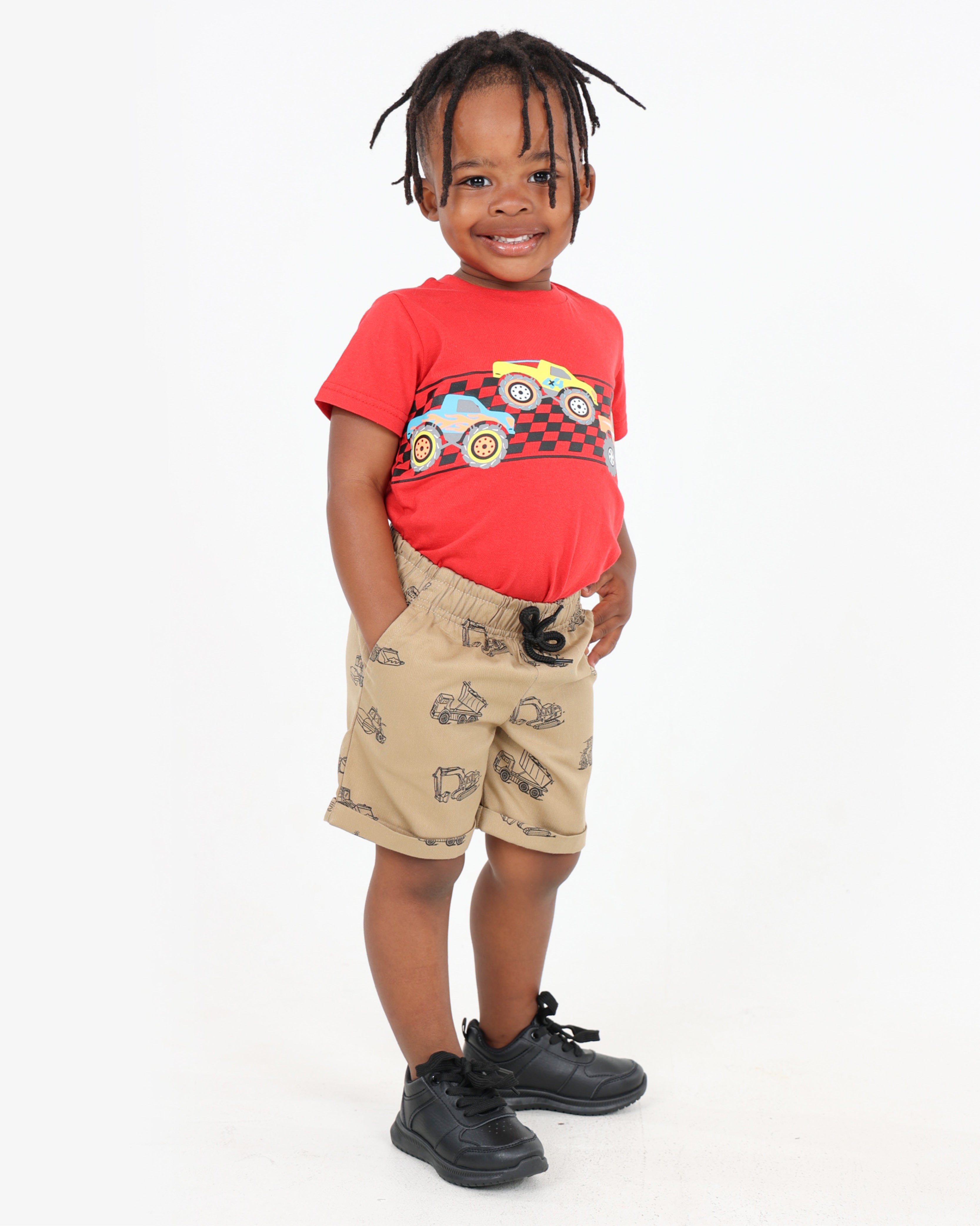Construction Vehicles Shorts