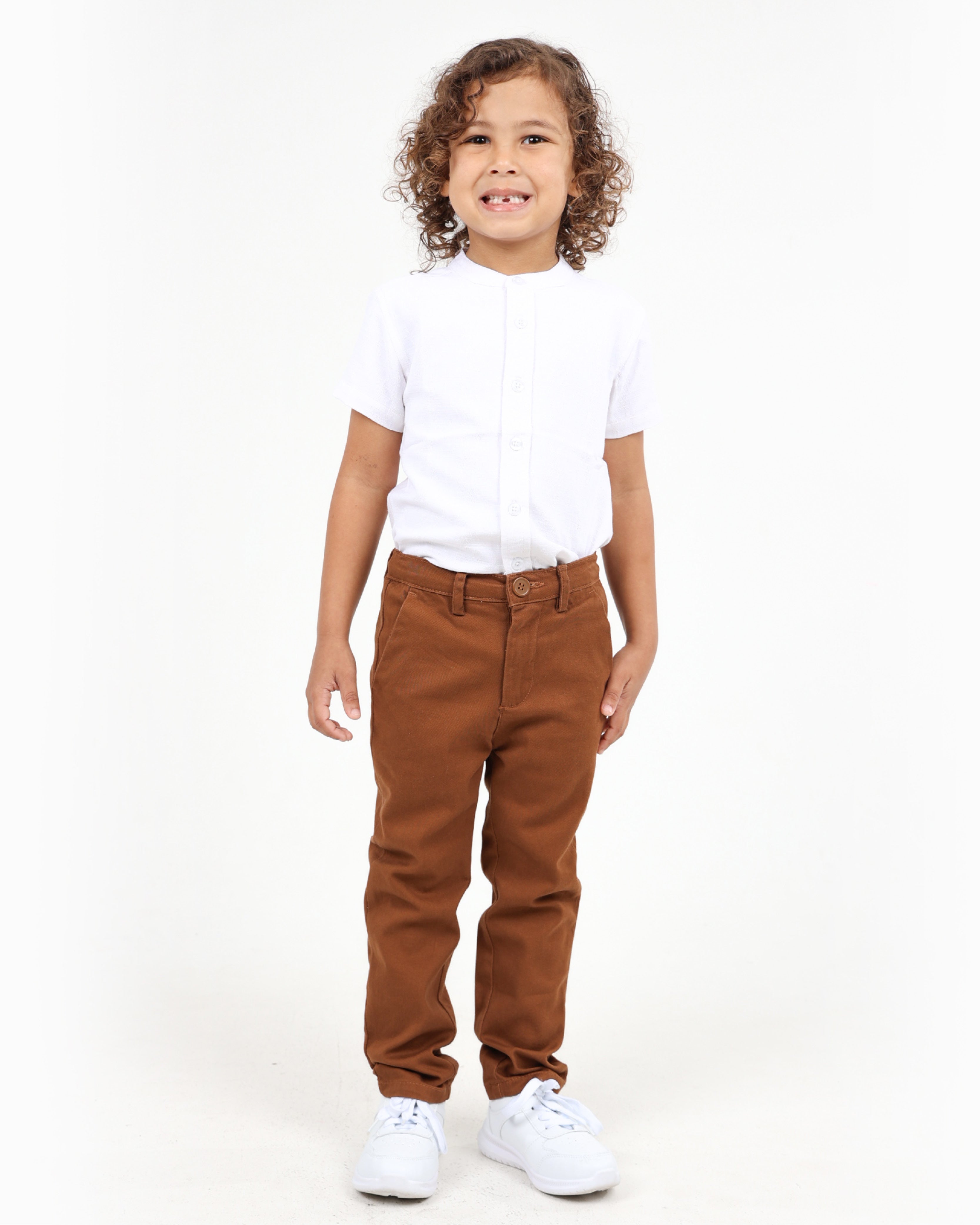 Tobacco Slim Fit Chinos