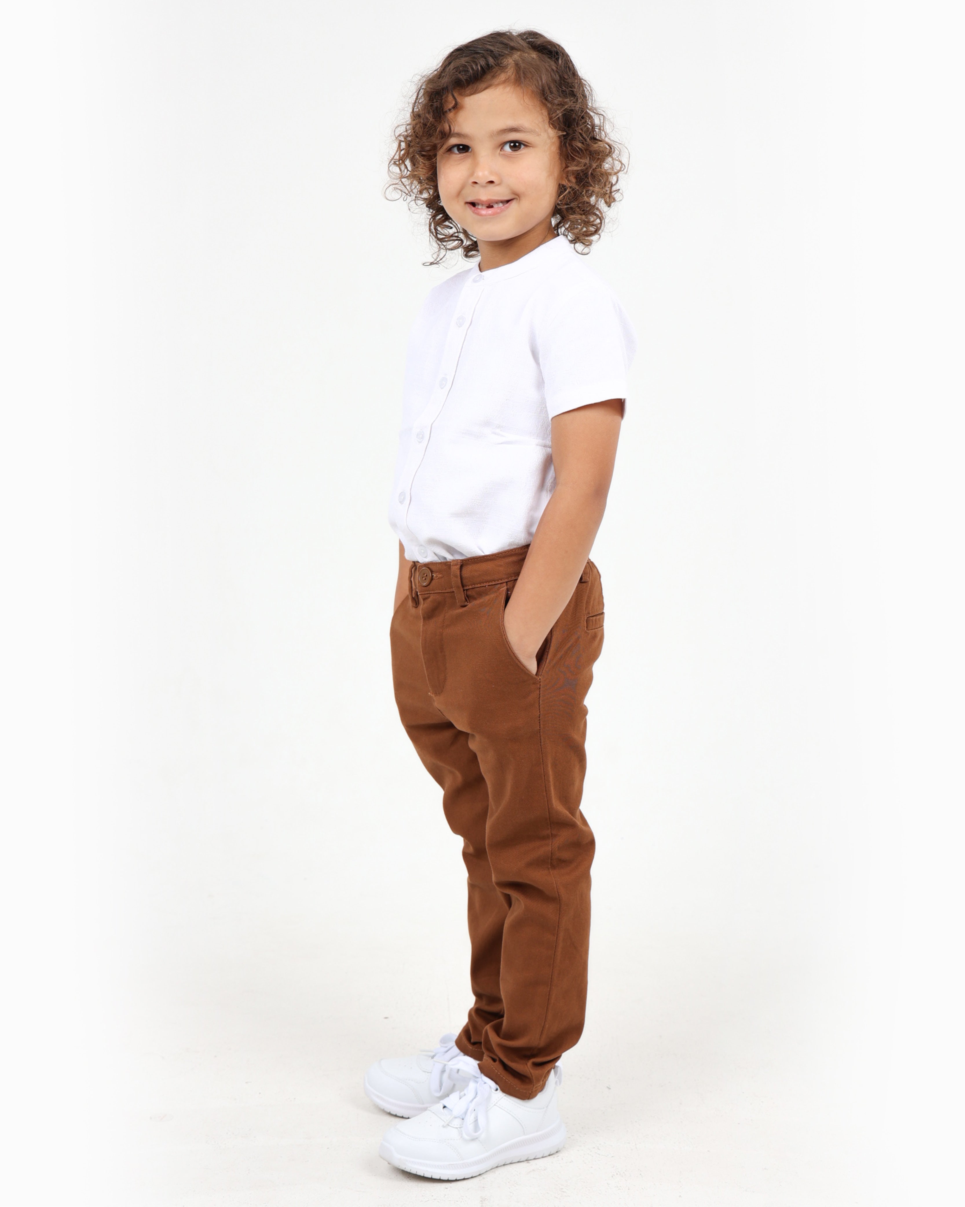 Tobacco Slim Fit Chinos