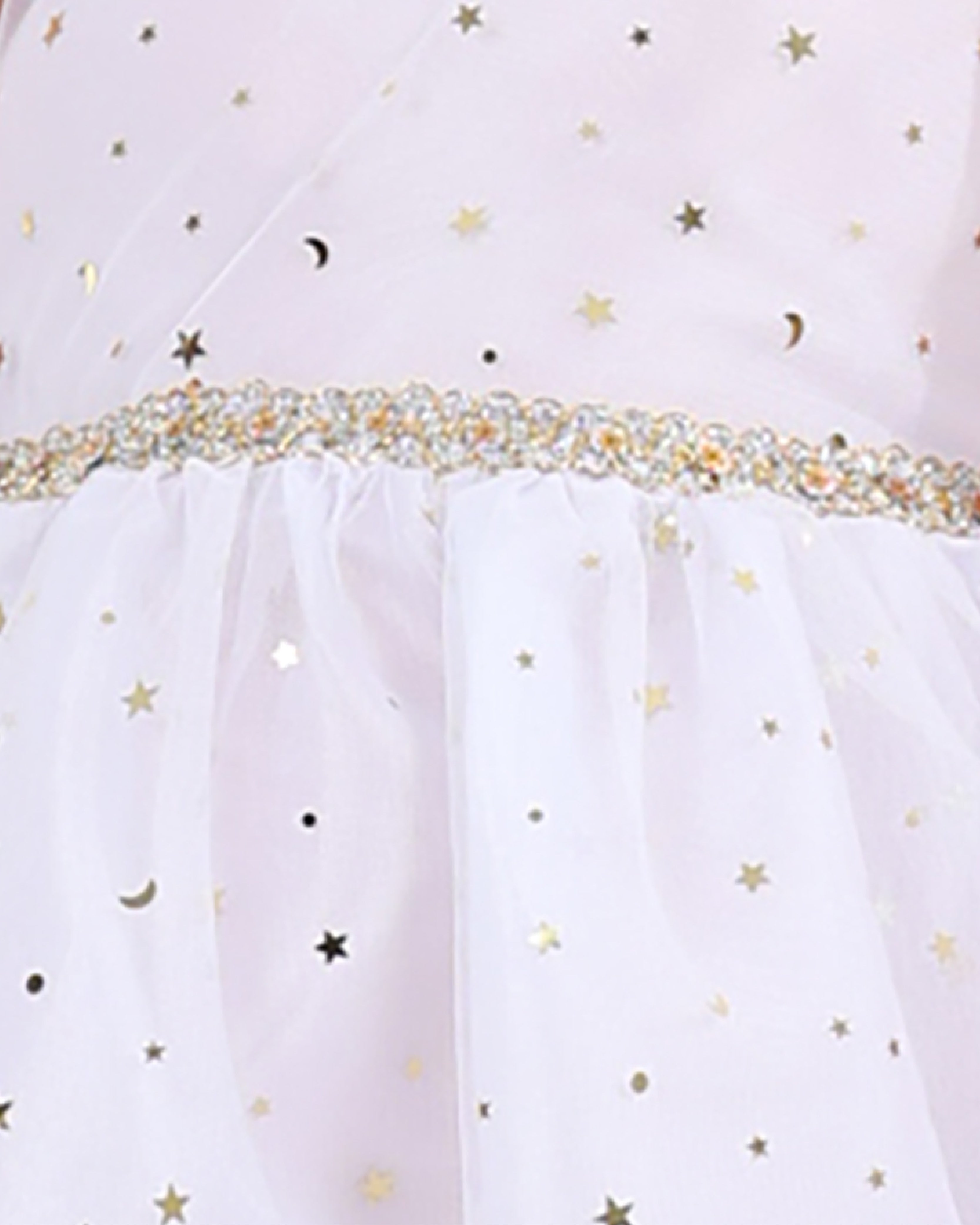 Gold Star Party Dress